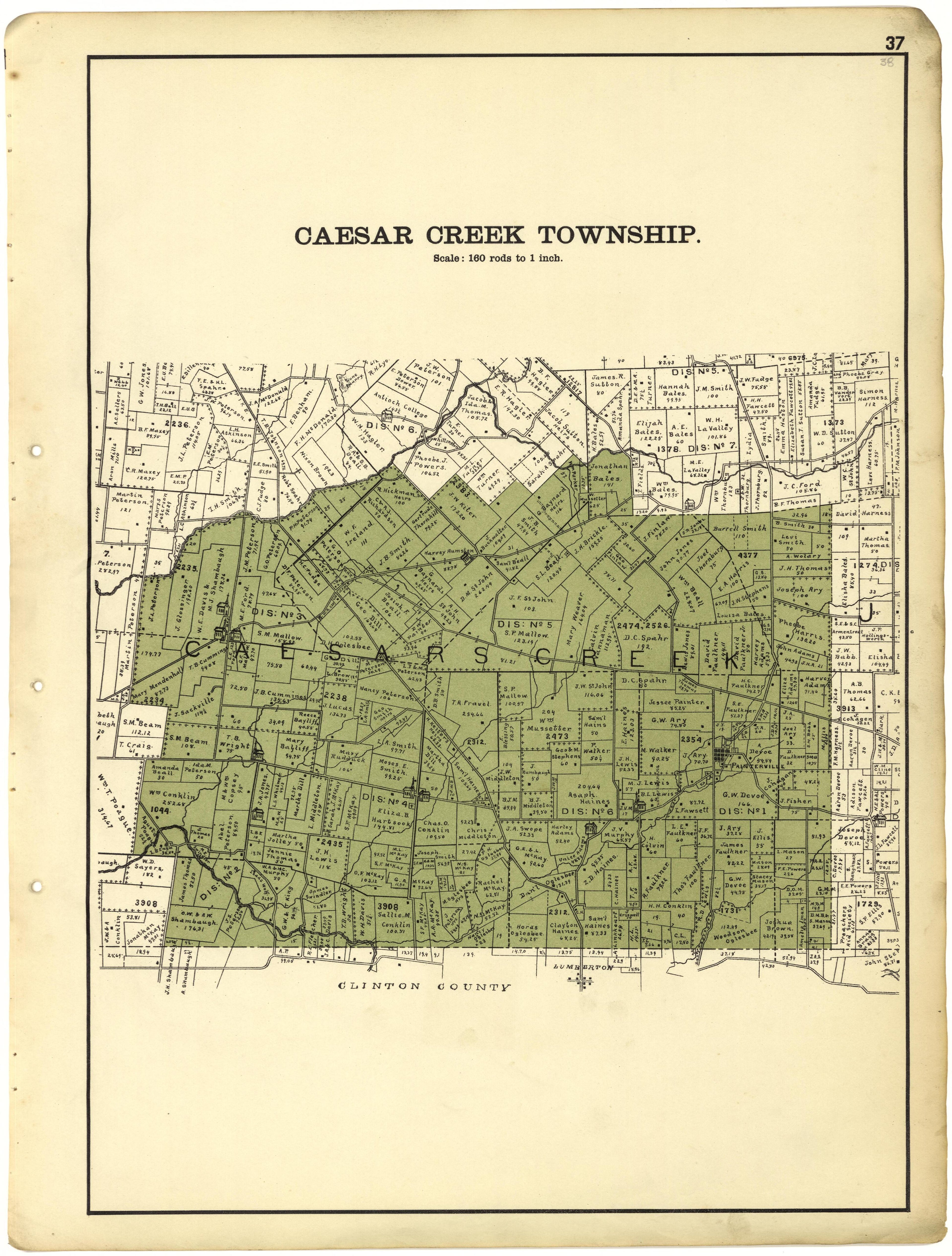 Caeser Creek Township from Riddell&