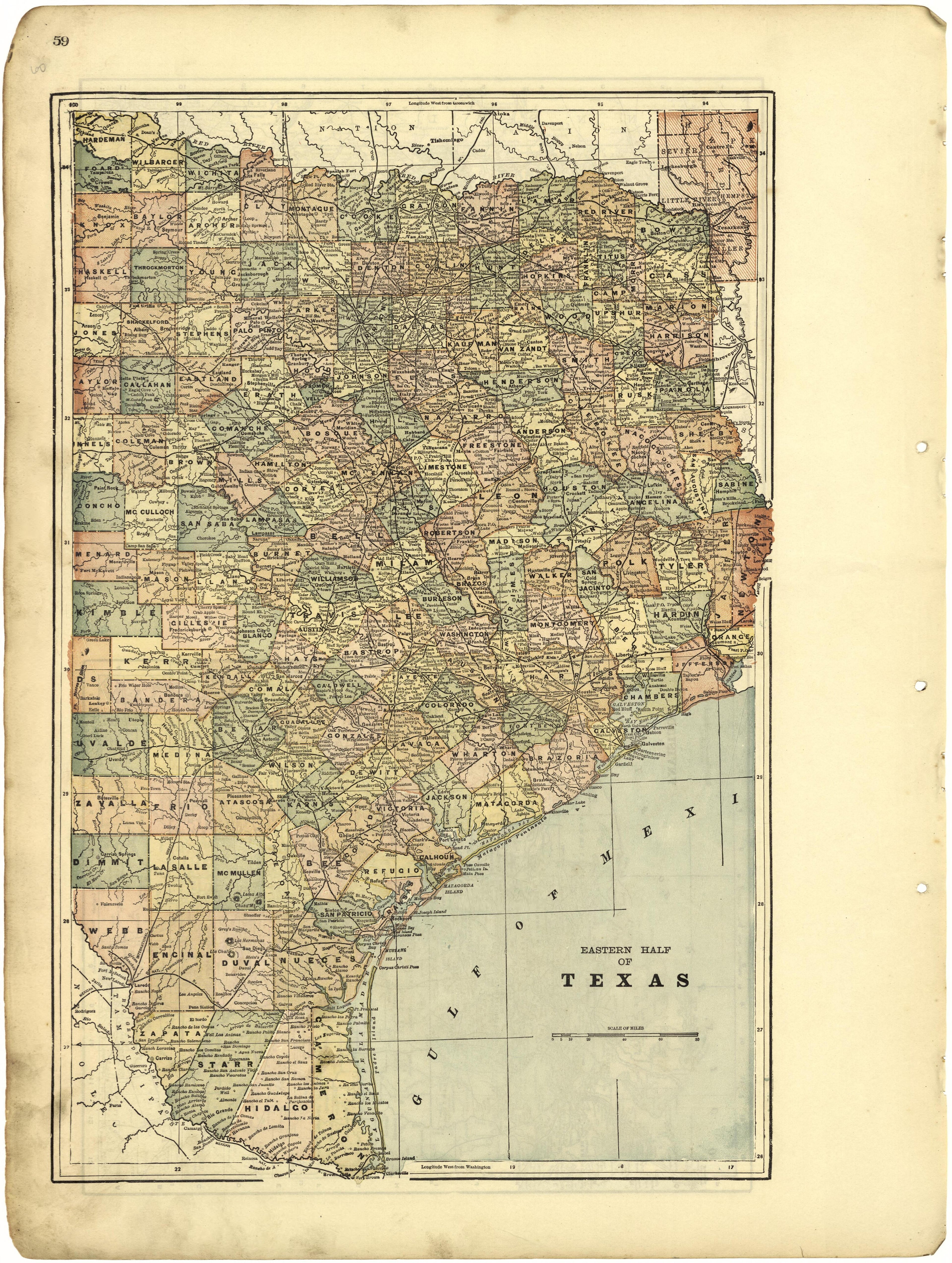 Eastern Half of Texas from Riddell&