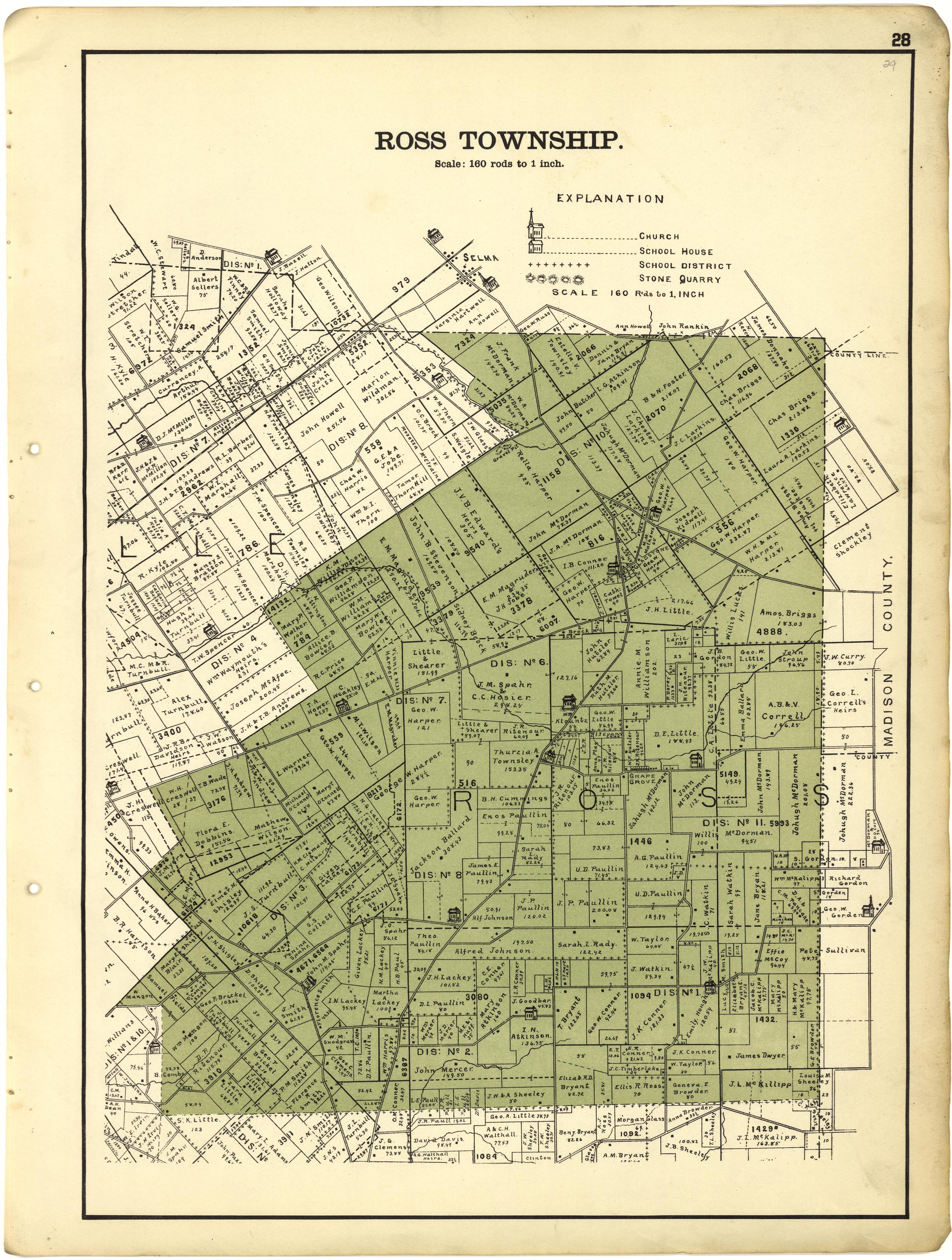 Ross Township from Riddell&