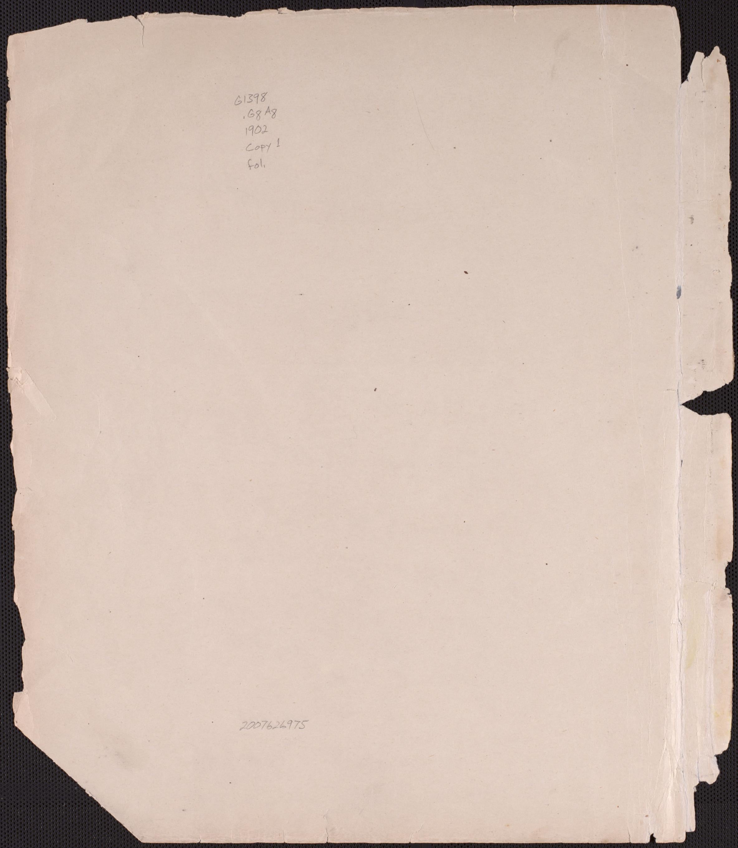 Title Page Verso from Illustrated Atlas of Guernsey County, Ohio 1902 by Relic Map Company