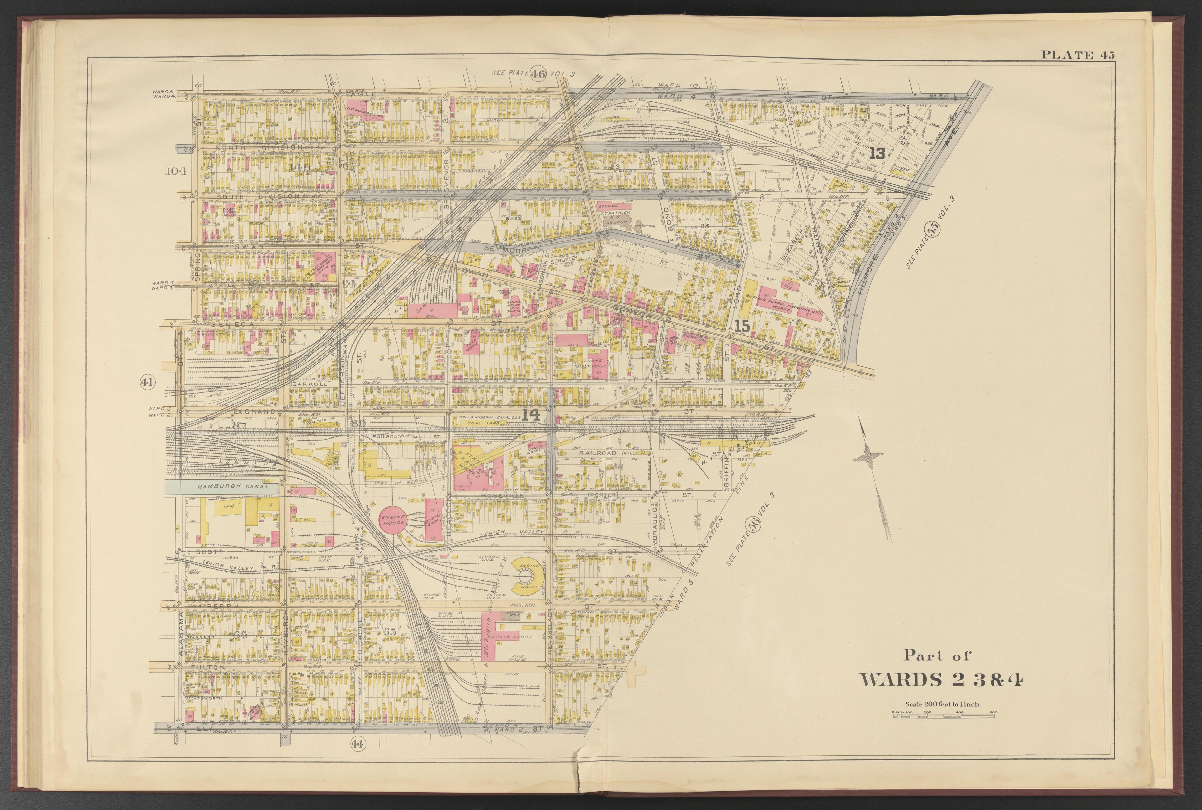 Image 23 of Atlas of the City of Buffalo, New York from Atlas of the City of Buffalo, New York 1894 by Relic Map Company