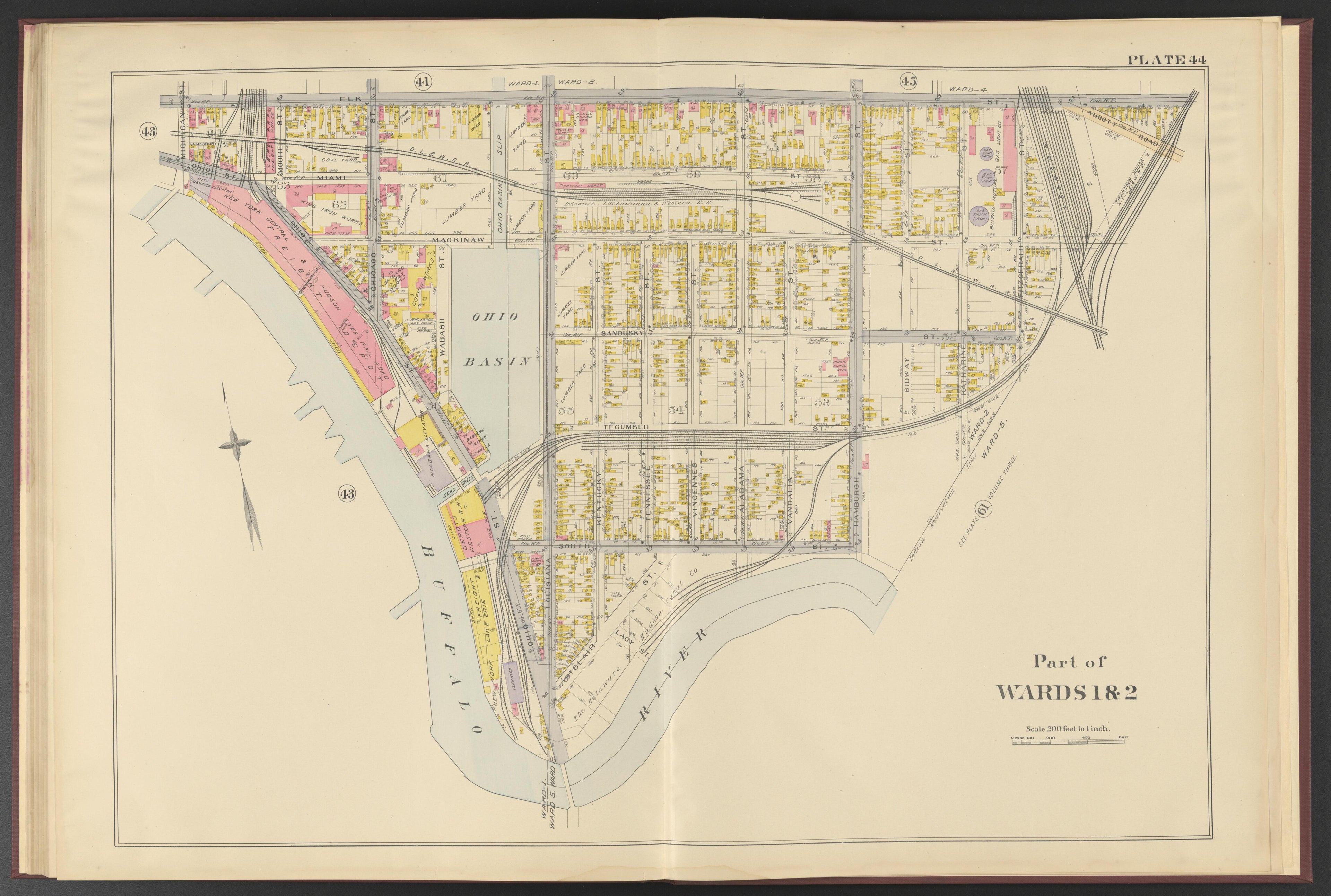 Image 22 of Atlas of the City of Buffalo, New York from Atlas of the City of Buffalo, New York 1894 by Relic Map Company