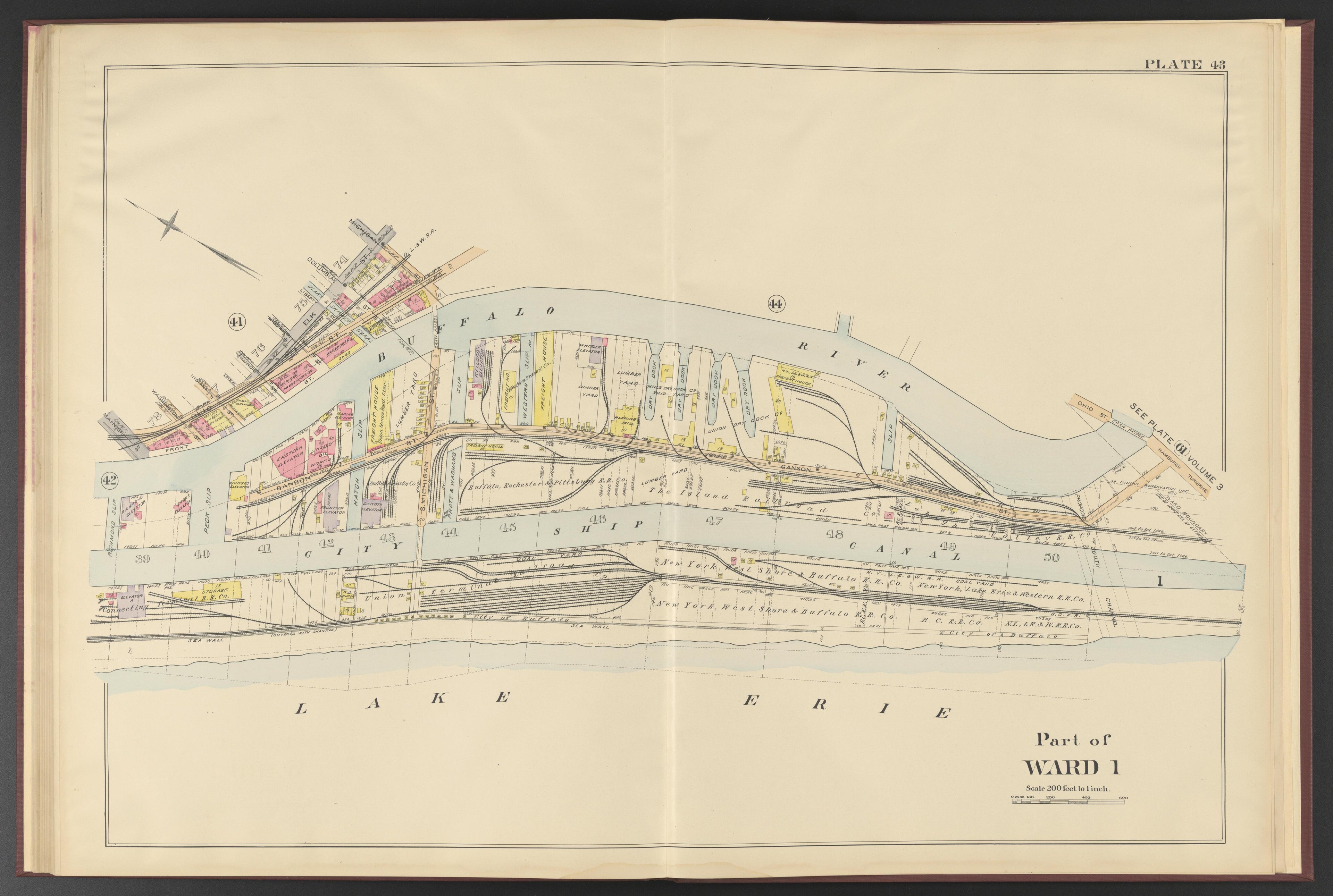 Image 21 of Atlas of the City of Buffalo, New York from Atlas of the City of Buffalo, New York 1894 by Relic Map Company