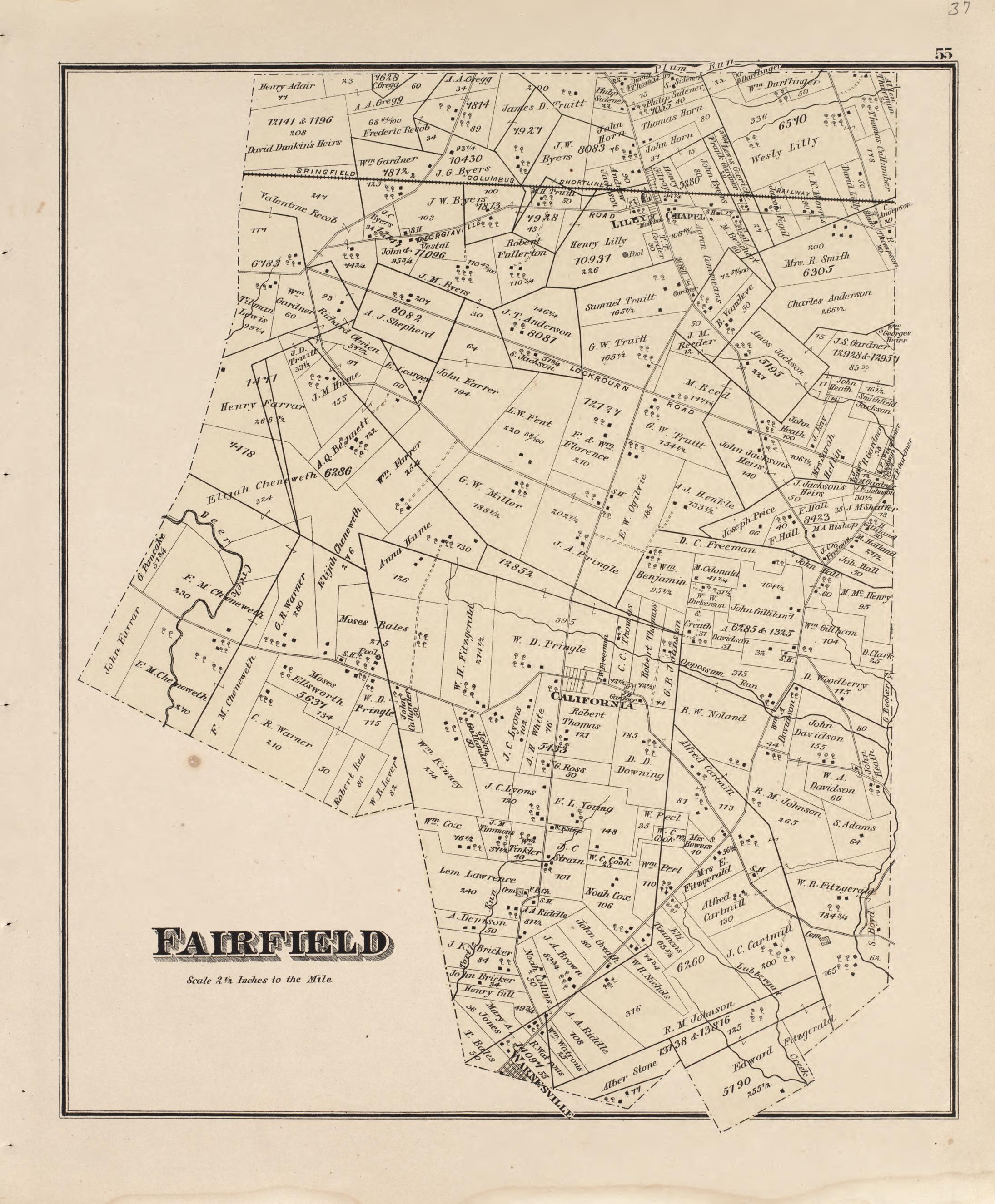 Fairfield from Caldwell&