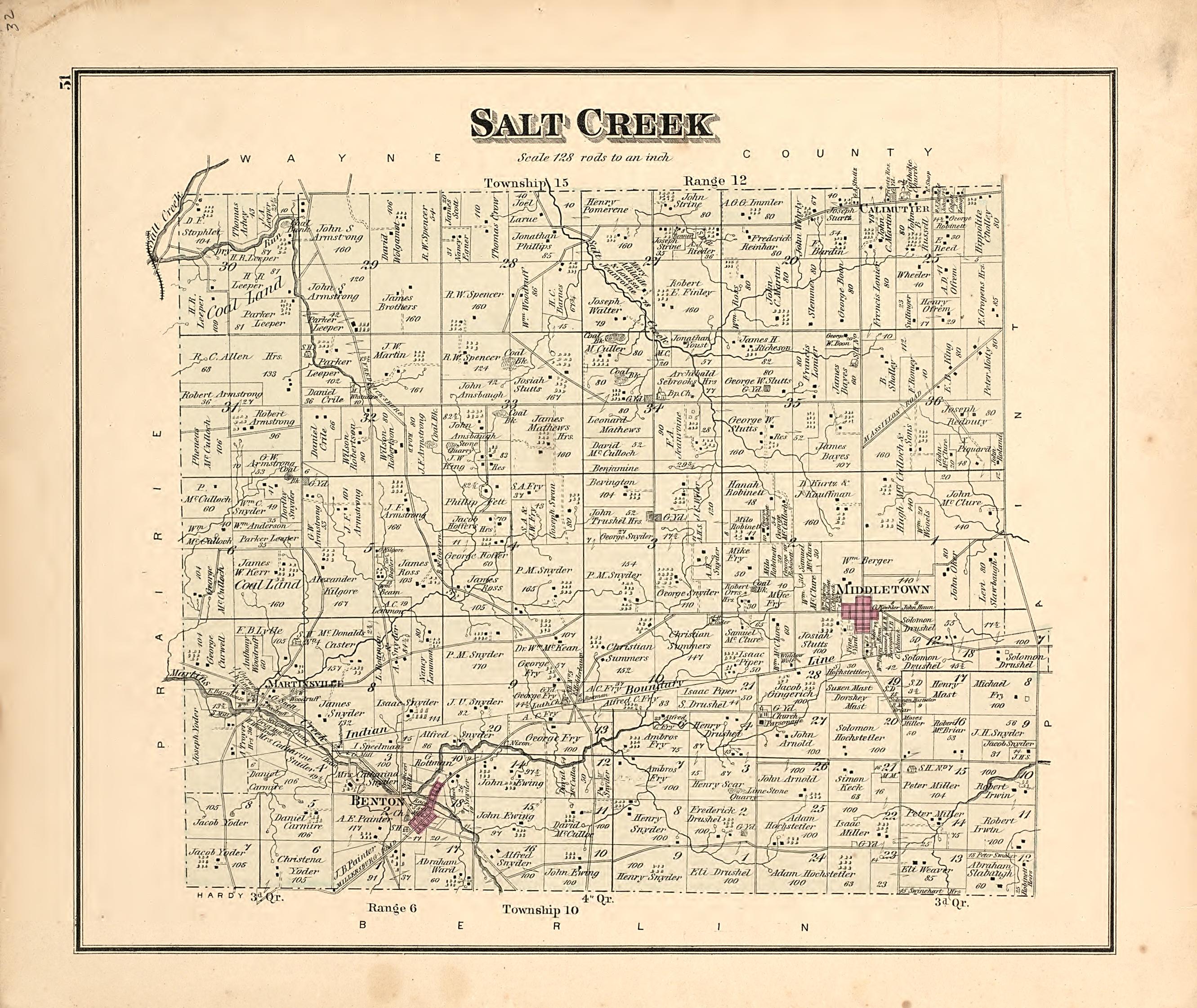 Salt Creek from Caldwell&