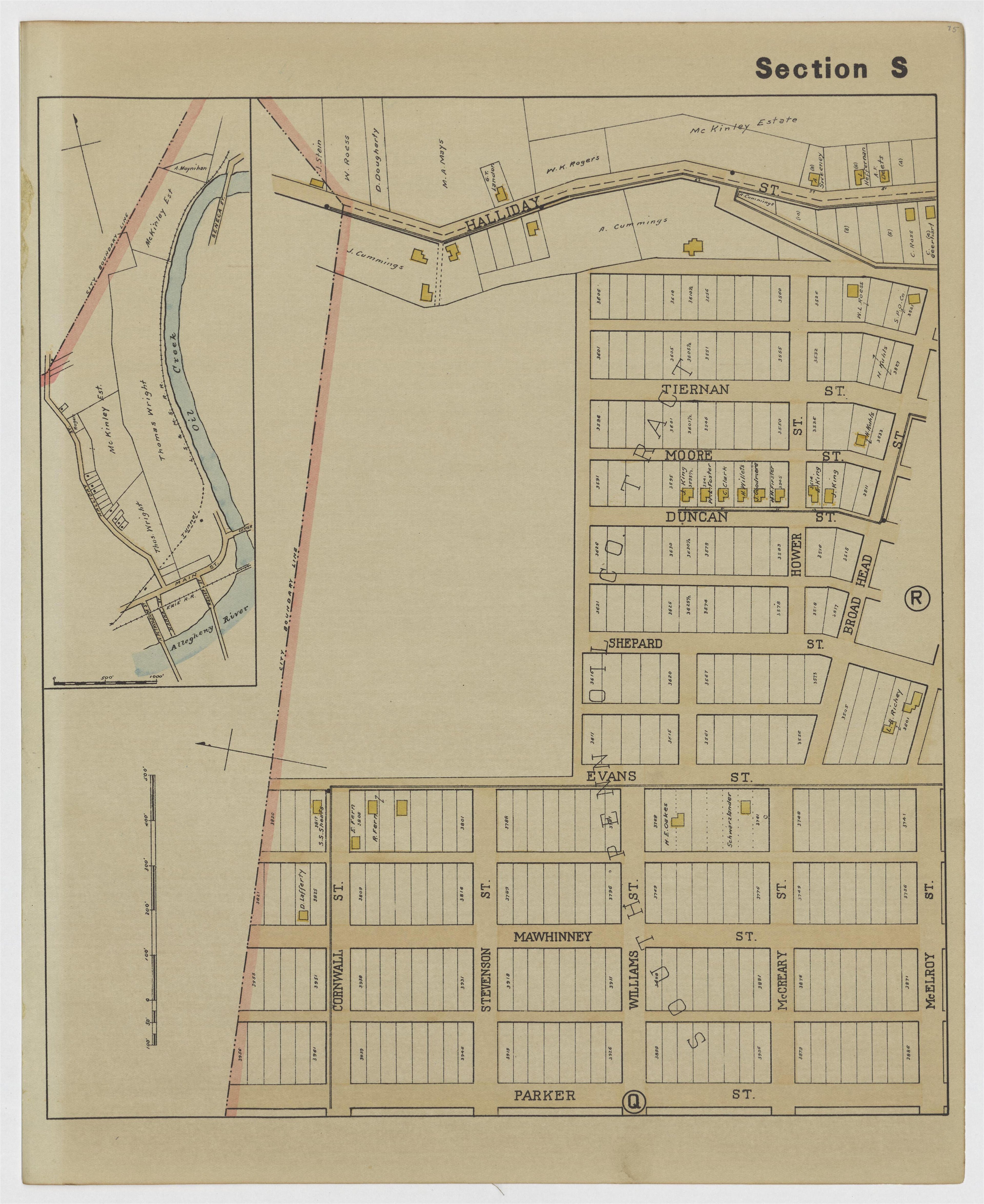 This old map of Howard County, Missouri, Oil City, Pennsylvania, was created by Beers, J. L.|Bord, C. J.|Hart, Chas. (Charles) in 1915