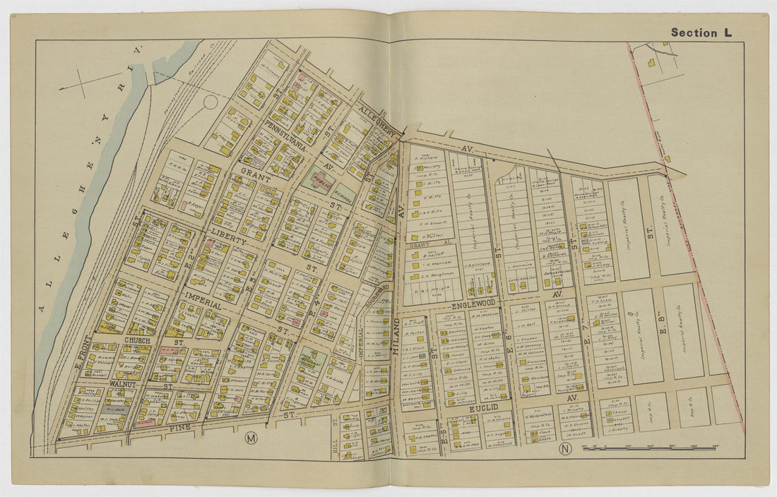 This old map of Howard County, Missouri, Oil City, Pennsylvania, was created by Beers, J. L.|Bord, C. J.|Hart, Chas. (Charles) in 1915