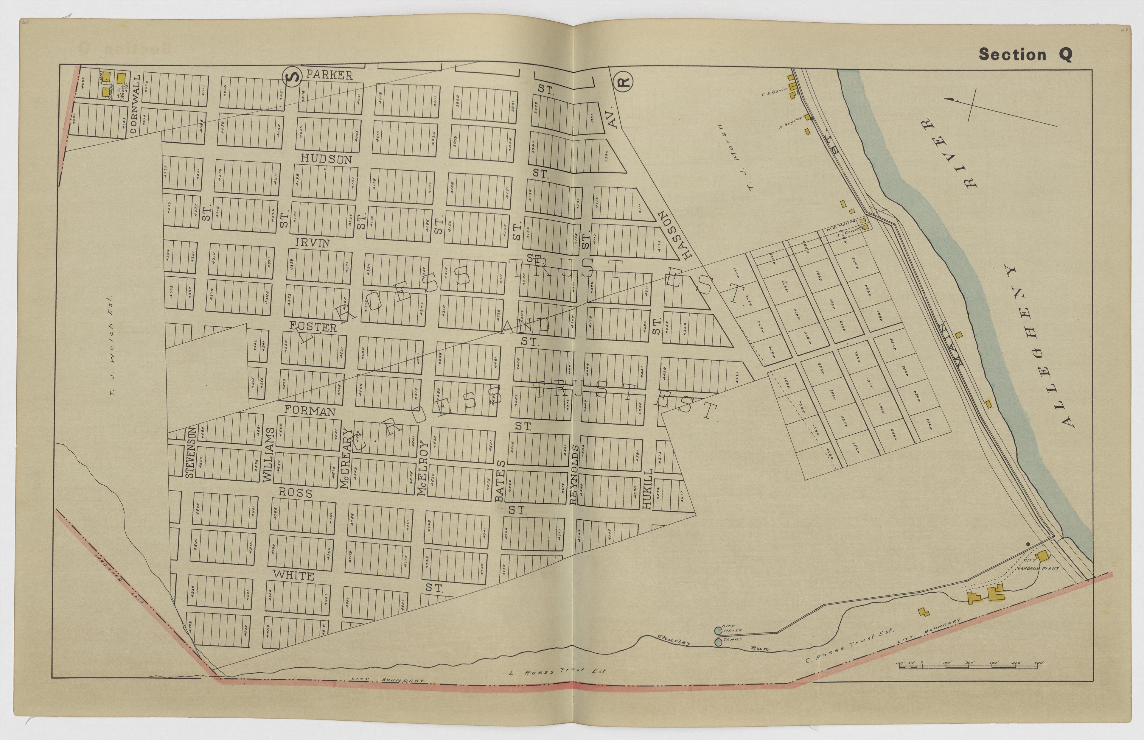 Image 21 of New Atlas of the City of Oil City and West End Boro., Pennsylvania from New Atlas of the City of Oil City and West End Boro., Pennsylvania 1915 by Relic Map Company