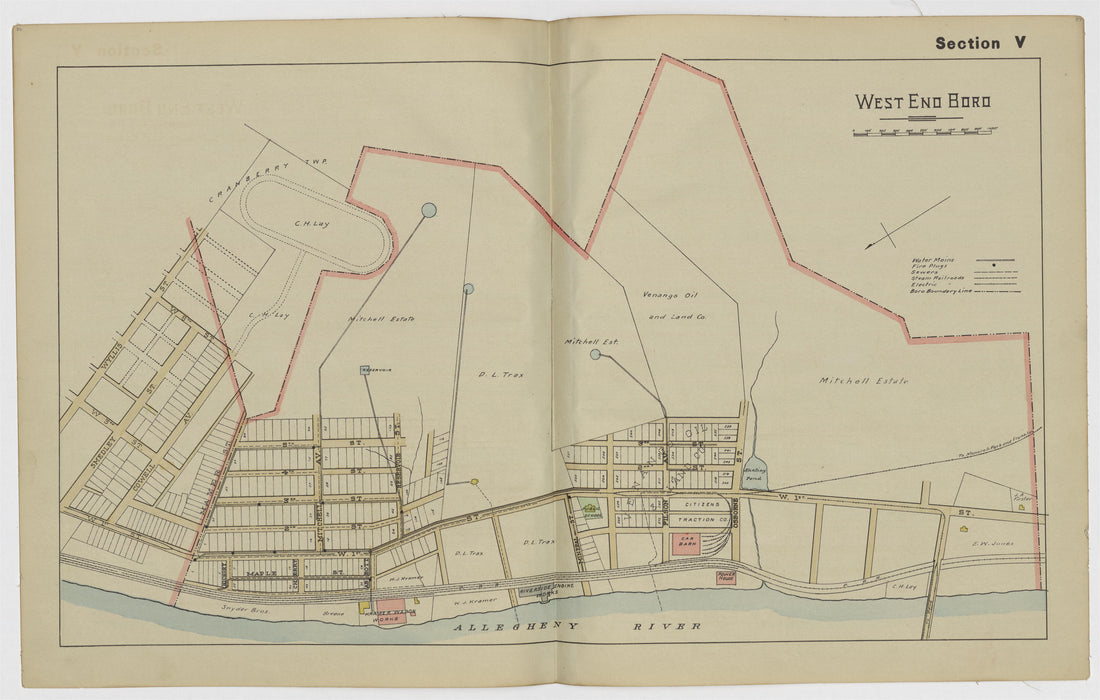 This old map of Howard County, Missouri, Oil City, Pennsylvania, was created by Beers, J. L.|Bord, C. J.|Hart, Chas. (Charles) in 1915