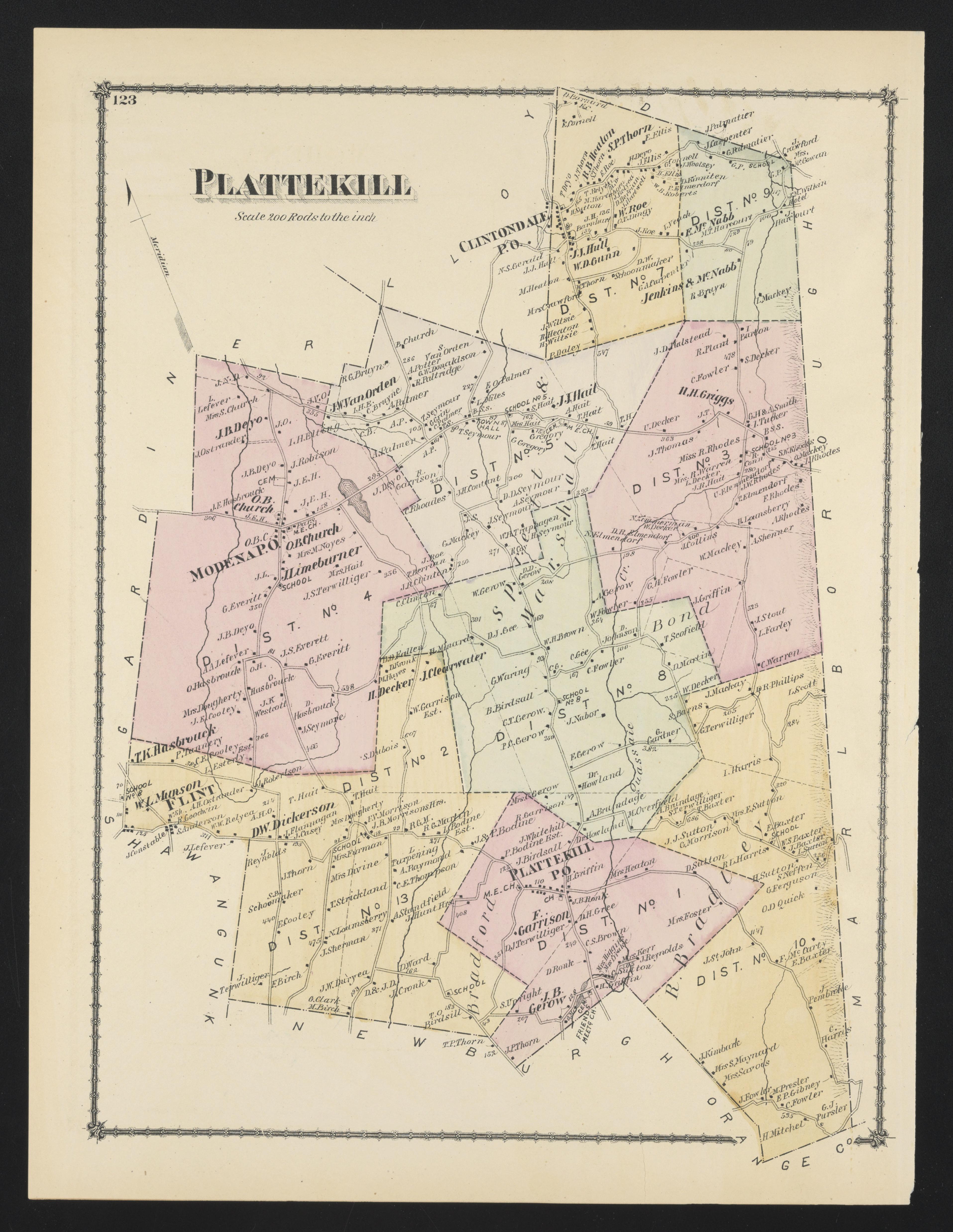 Image 84 of County Atlas of Ulster, New York from County Atlas of Ulster, New York : from Recent and Actual Surveys and Records 1875 by Relic Map Company
