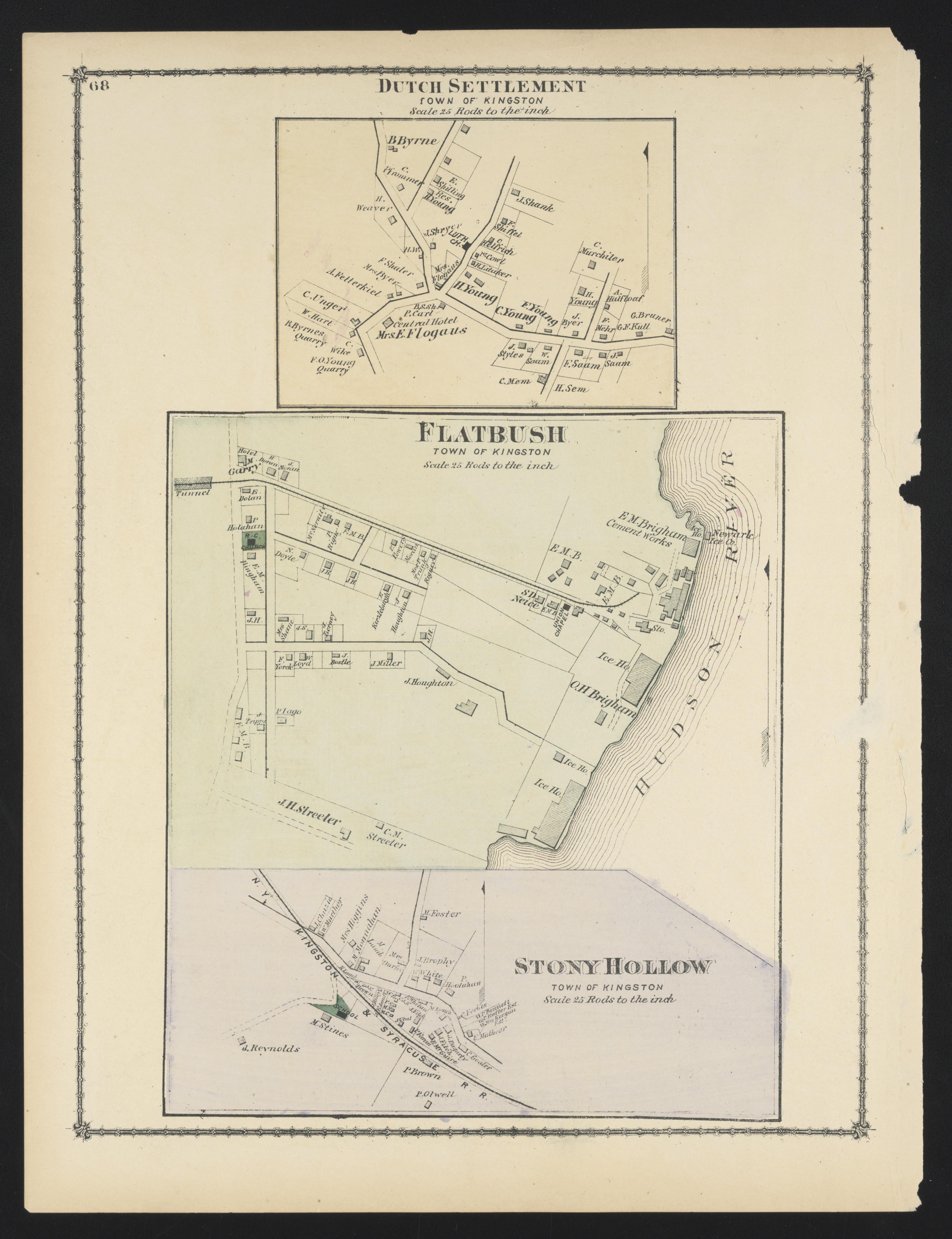 Image 47 of County Atlas of Ulster, New York from County Atlas of Ulster, New York : from Recent and Actual Surveys and Records 1875 by Relic Map Company