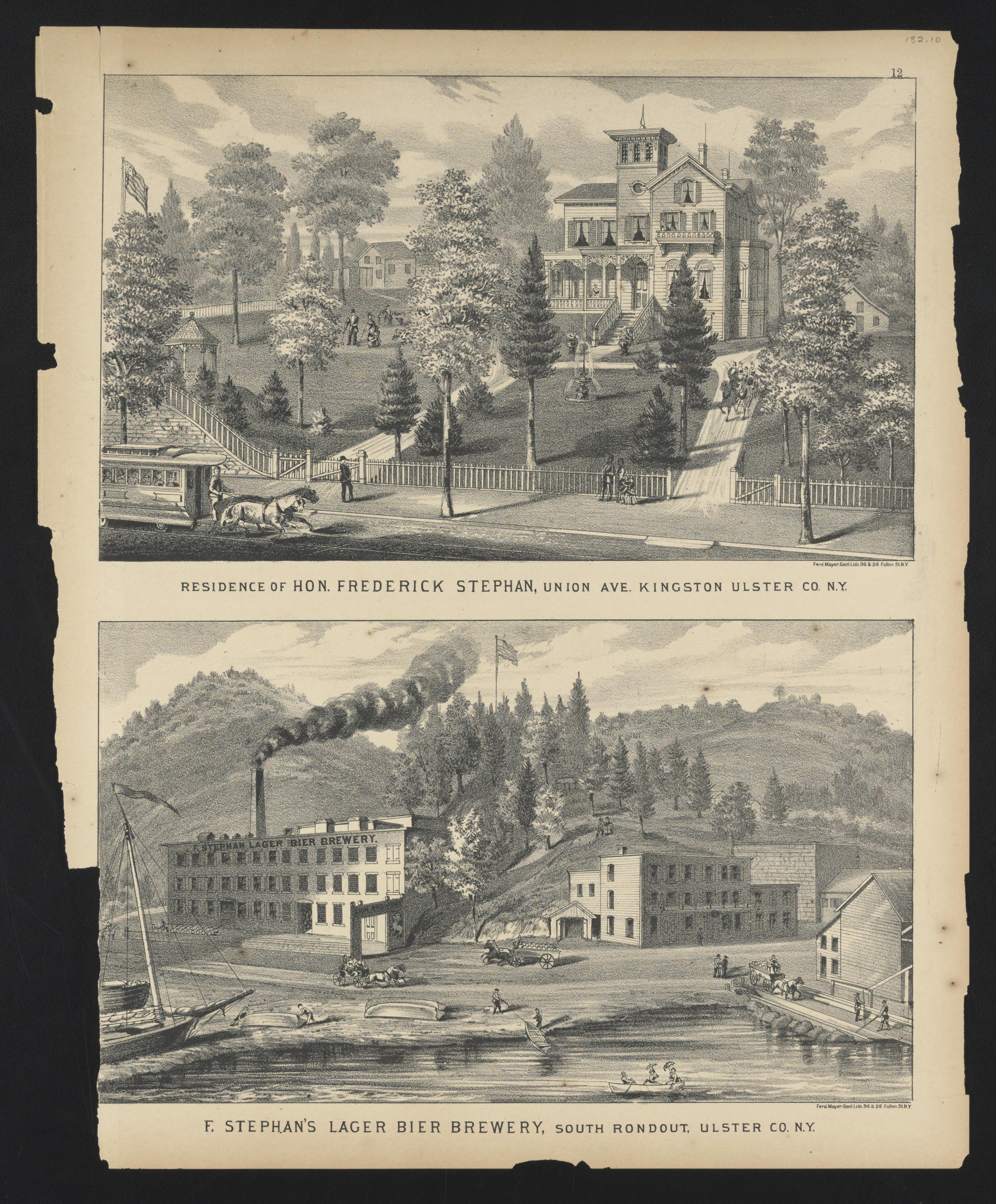 Image 10 of County Atlas of Ulster, New York from County Atlas of Ulster, New York : from Recent and Actual Surveys and Records 1875 by Relic Map Company