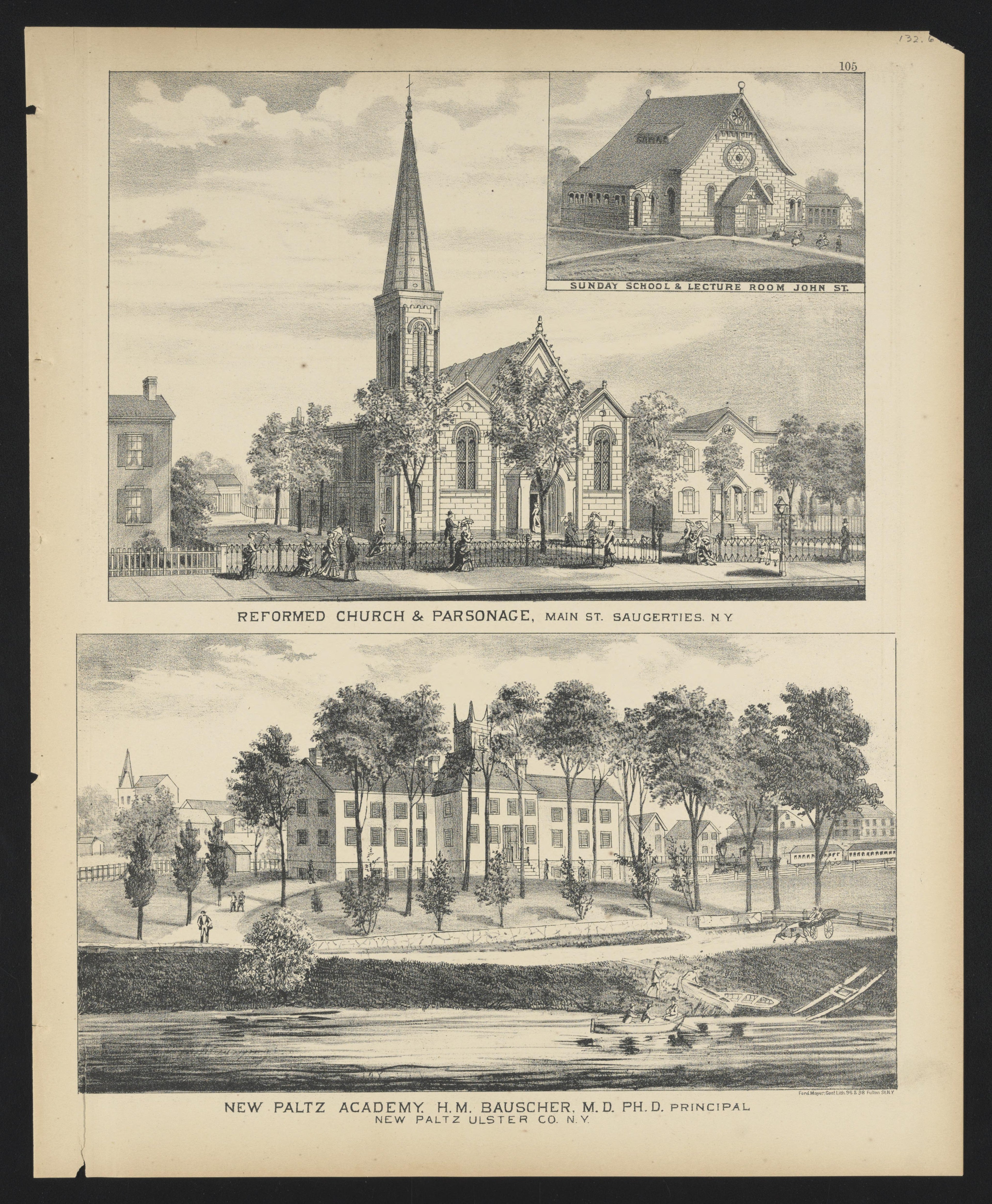 Image 74 of County Atlas of Ulster, New York from County Atlas of Ulster, New York : from Recent and Actual Surveys and Records 1875 by Relic Map Company