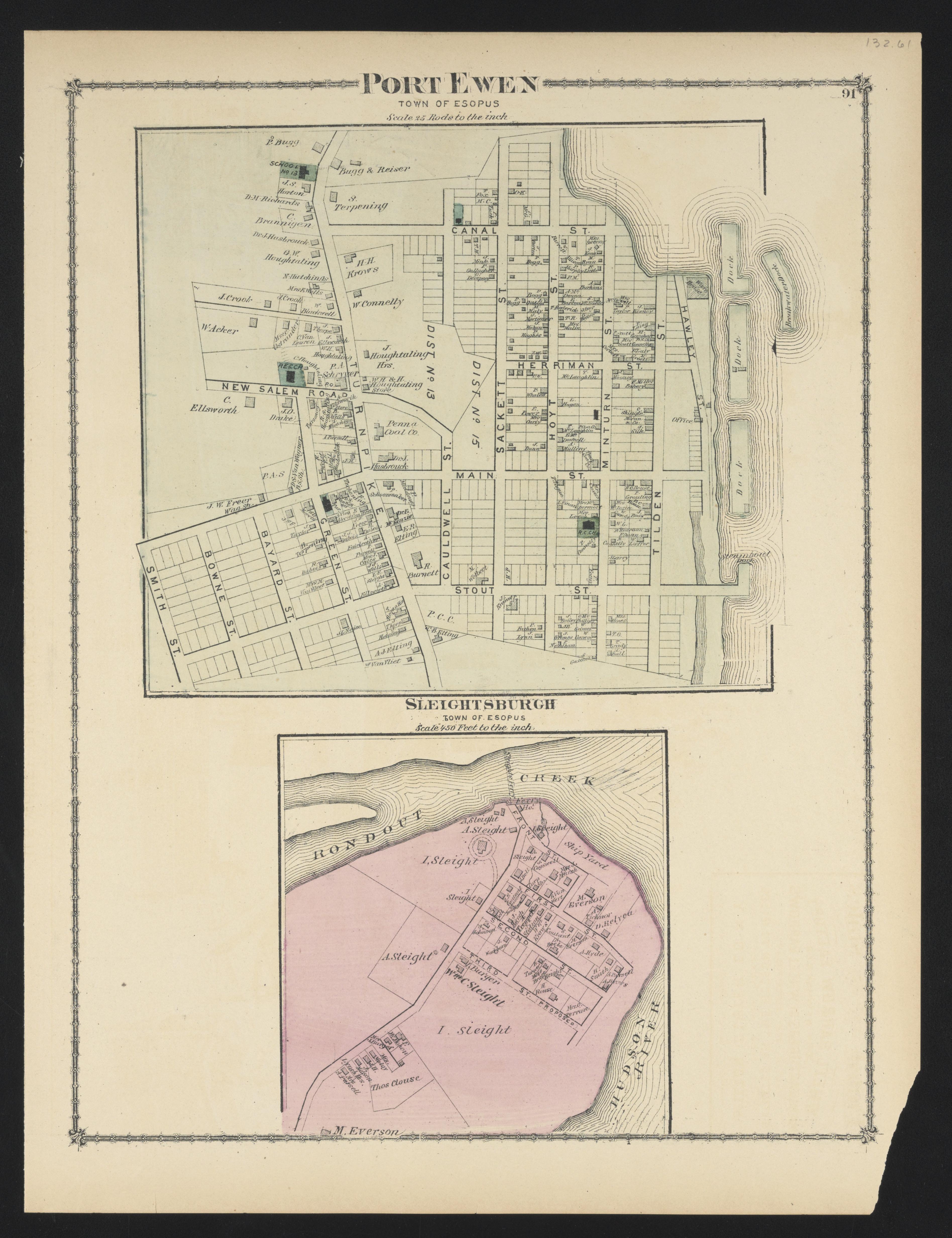 Image 64 of County Atlas of Ulster, New York from County Atlas of Ulster, New York : from Recent and Actual Surveys and Records 1875 by Relic Map Company