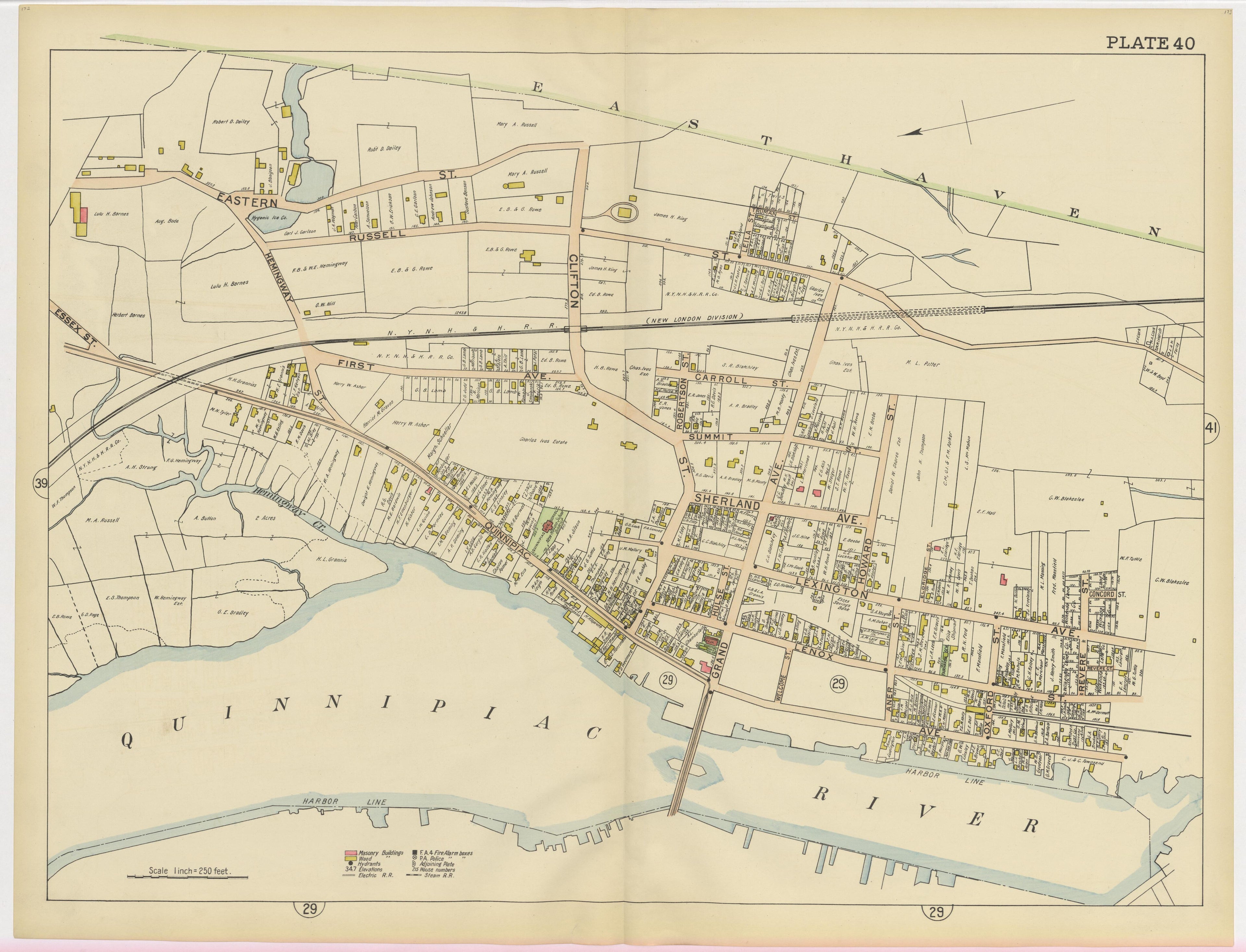 Image 46 of Atlas of New Haven, Connecticut from Atlas of New Haven, Connecticut 1911 by Relic Map Company