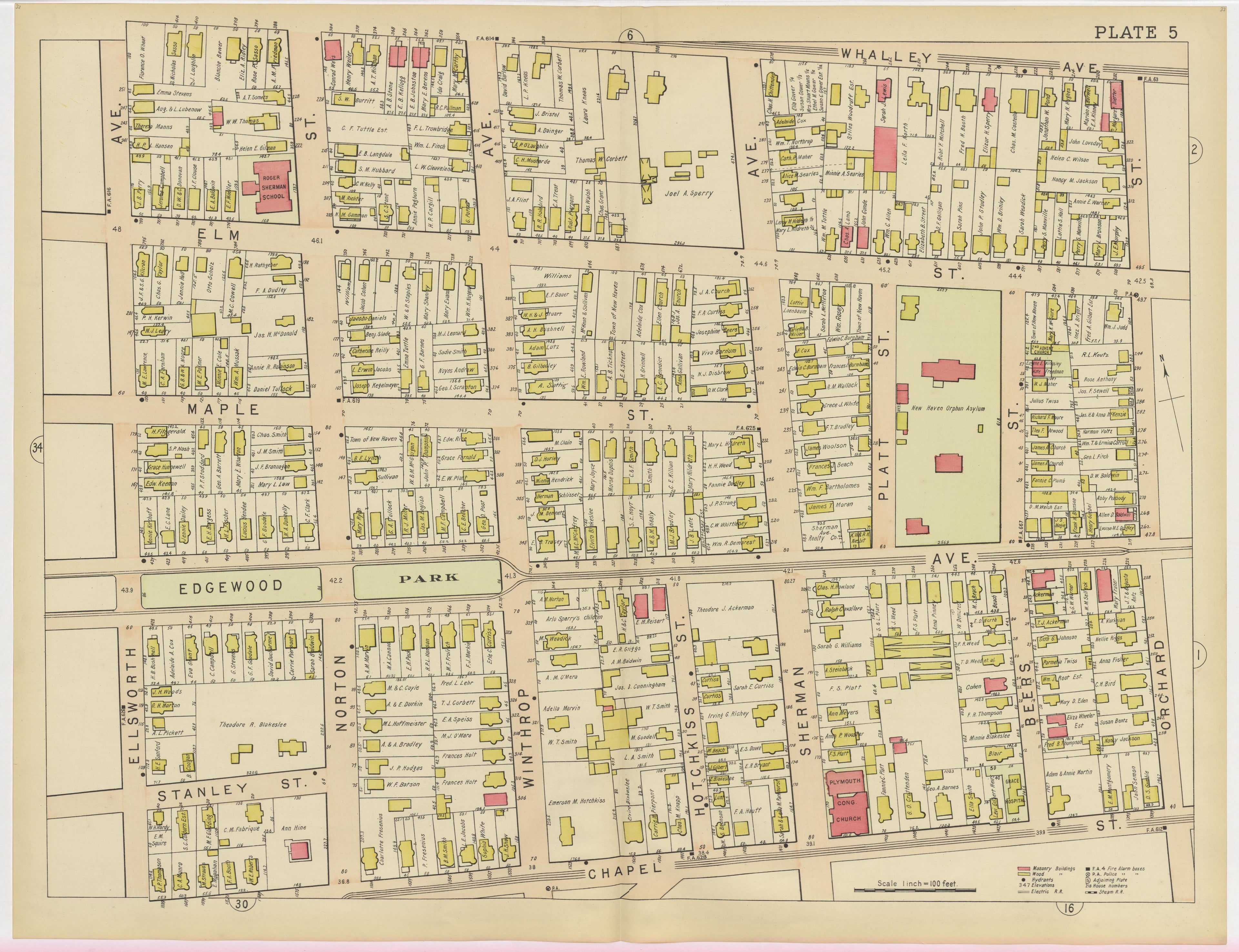 Image 11 of Atlas of New Haven, Connecticut from Atlas of New Haven, Connecticut 1911 by Relic Map Company