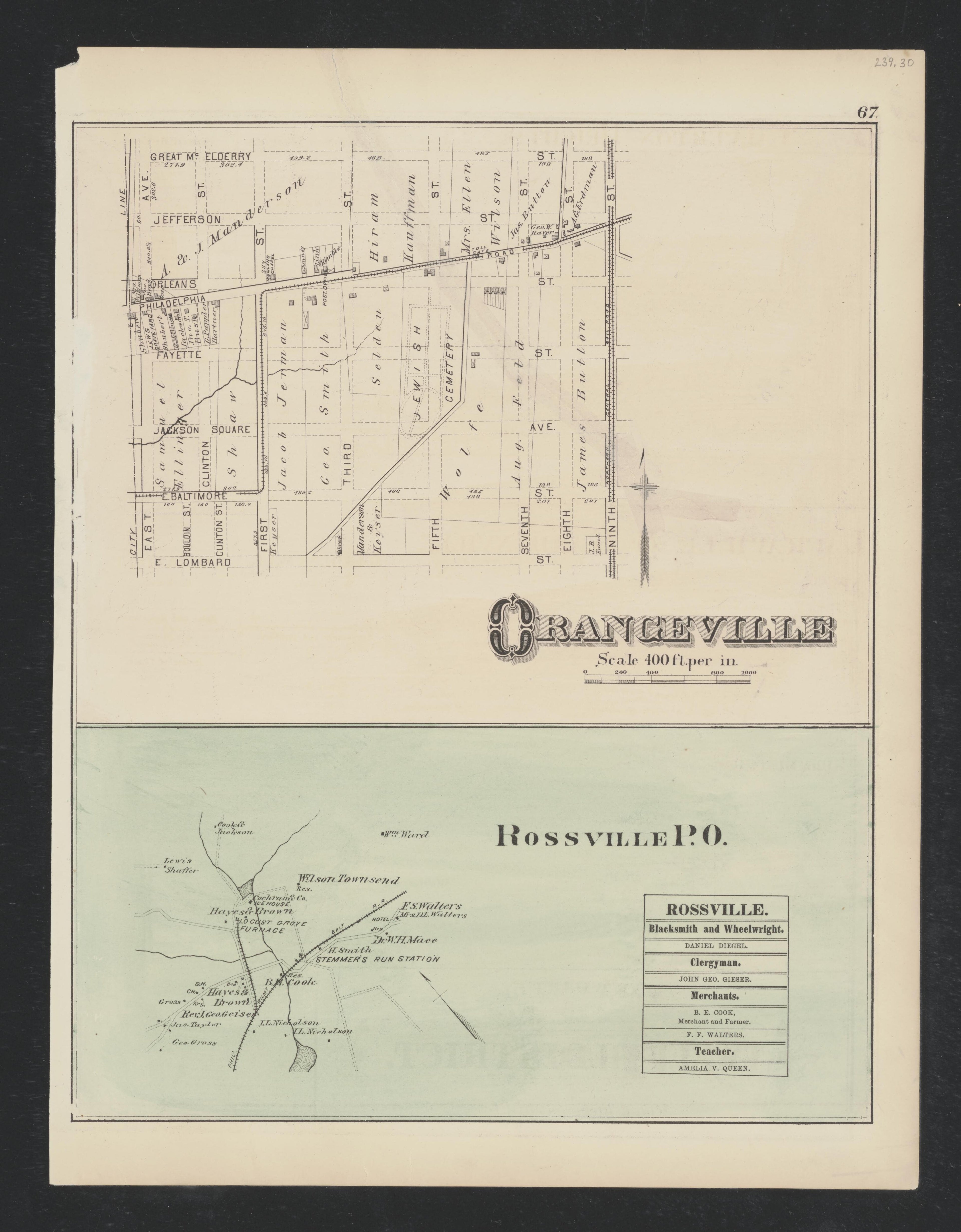 Image 55 of Atlas of Baltimore County, Maryland from Atlas of Baltimore County, Maryland 1877 by Relic Map Company