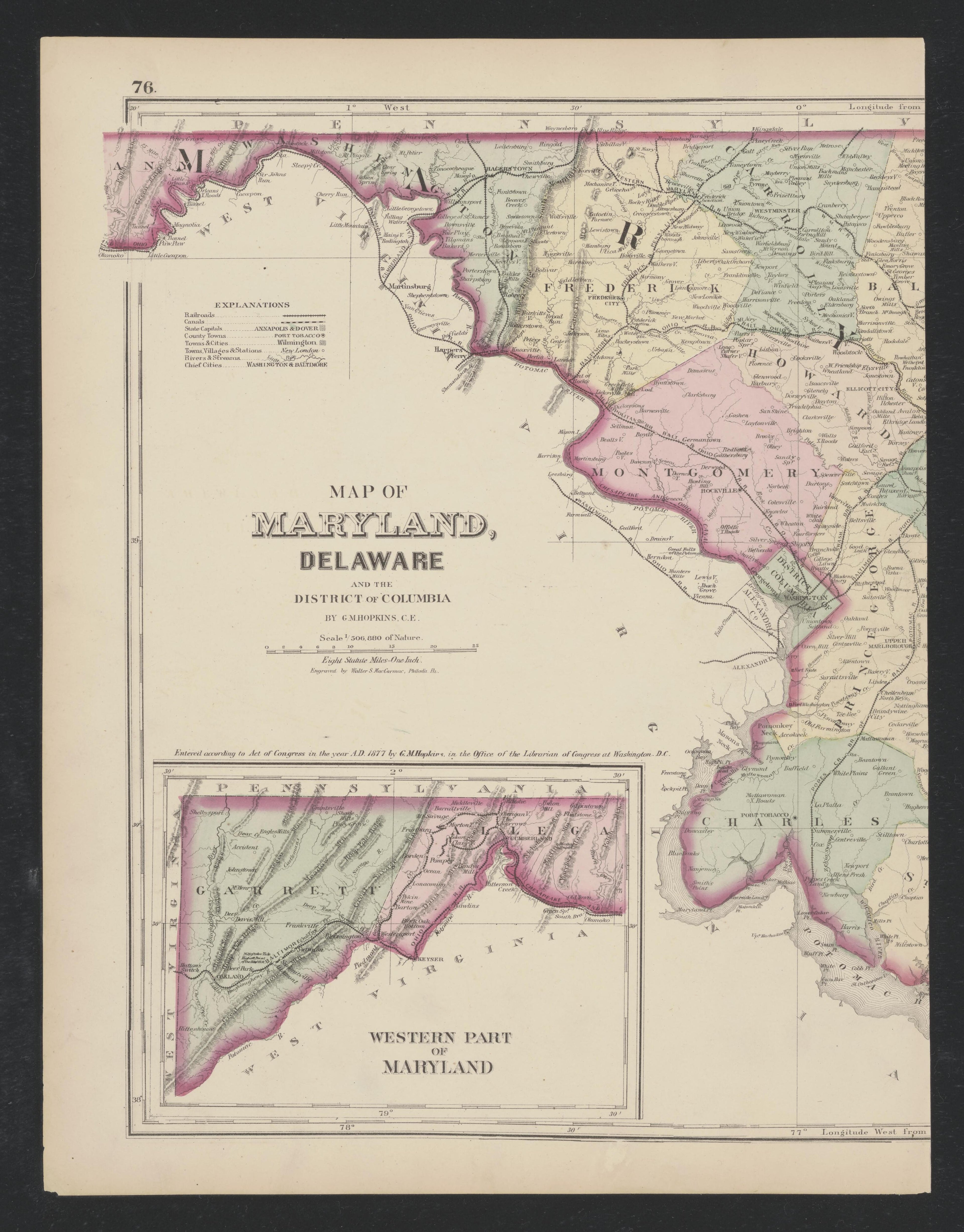 Image 61 of Atlas of Baltimore County, Maryland from Atlas of Baltimore County, Maryland 1877 by Relic Map Company