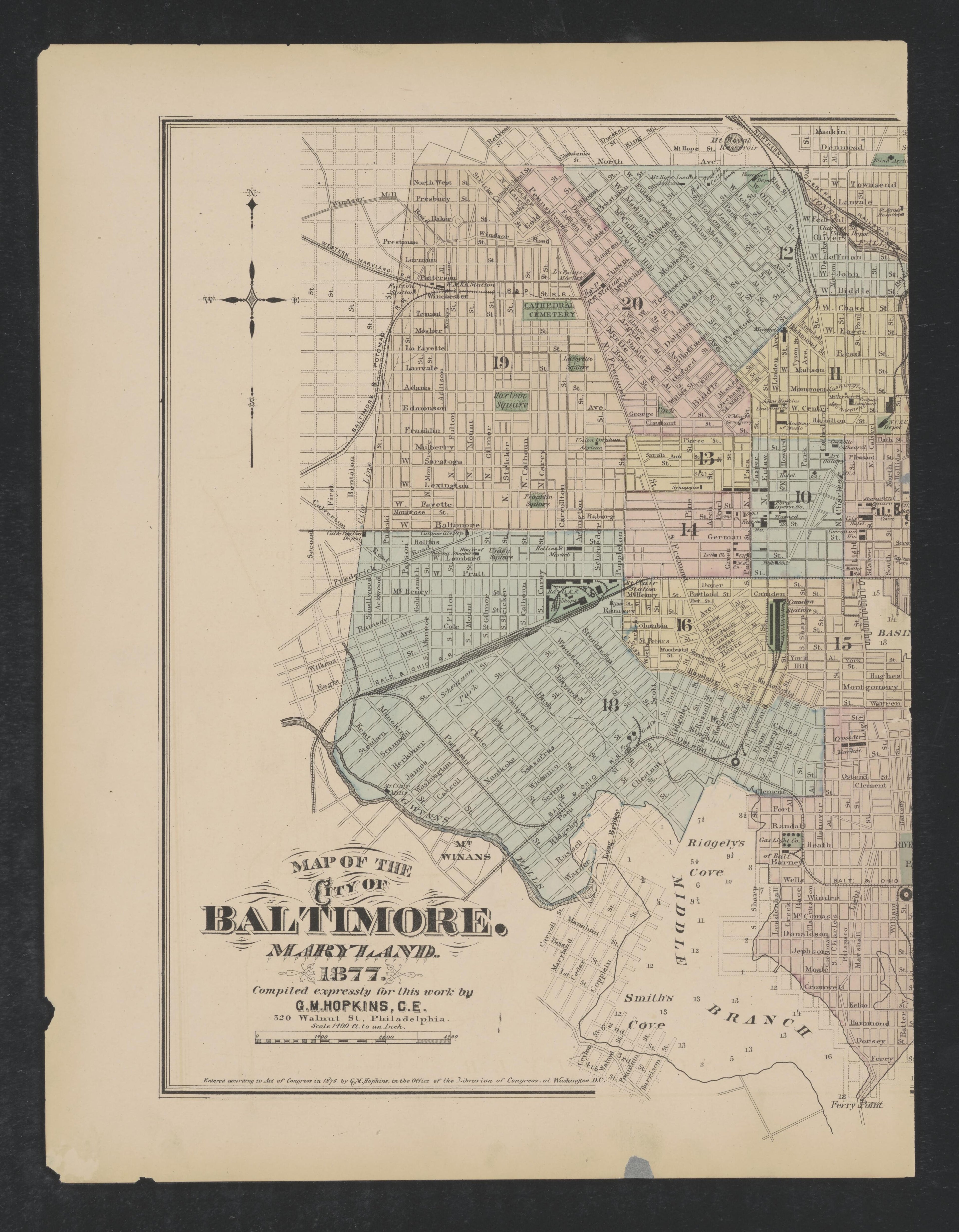 Image 59 of Atlas of Baltimore County, Maryland from Atlas of Baltimore County, Maryland 1877 by Relic Map Company