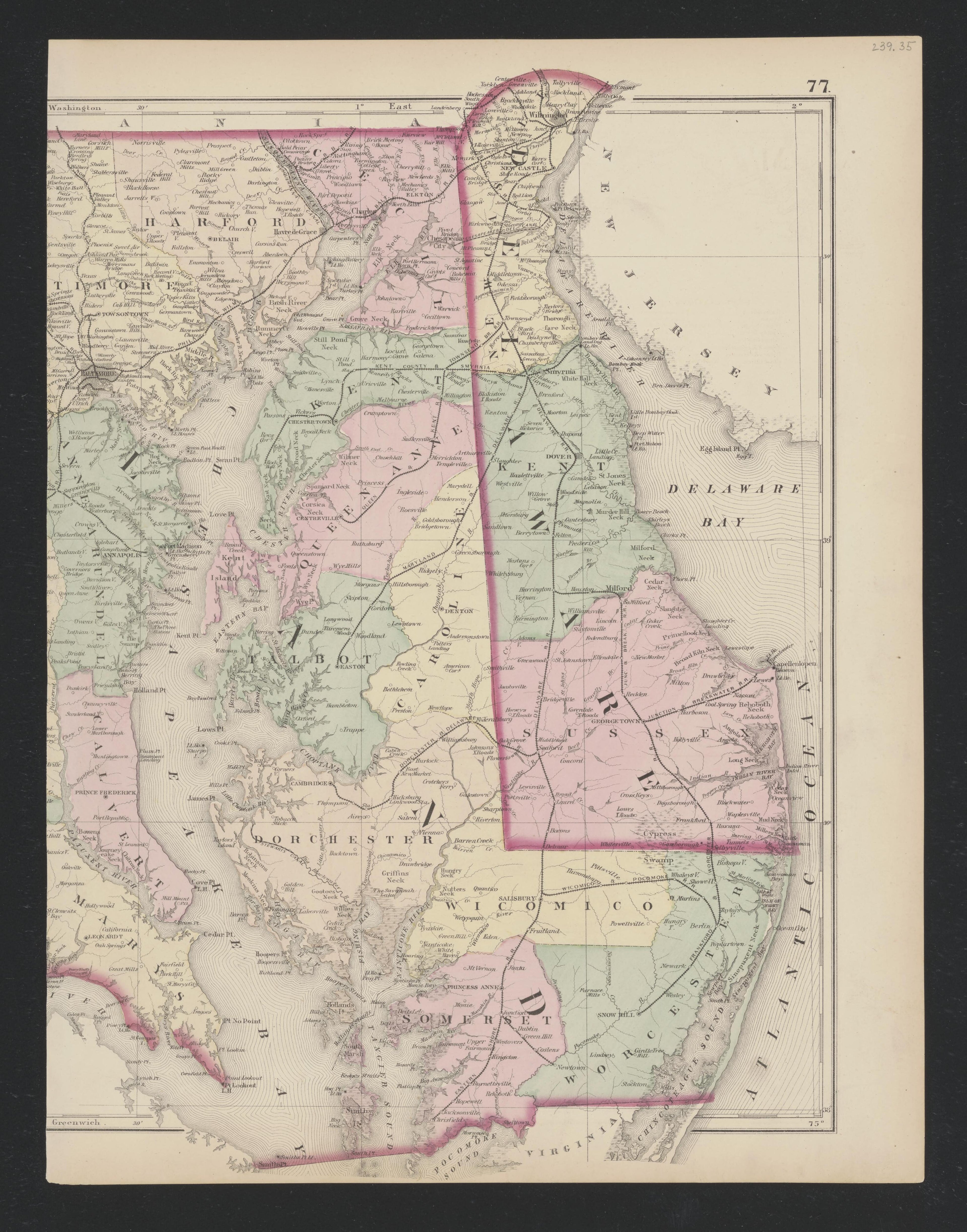 Image 62 of Atlas of Baltimore County, Maryland from Atlas of Baltimore County, Maryland 1877 by Relic Map Company