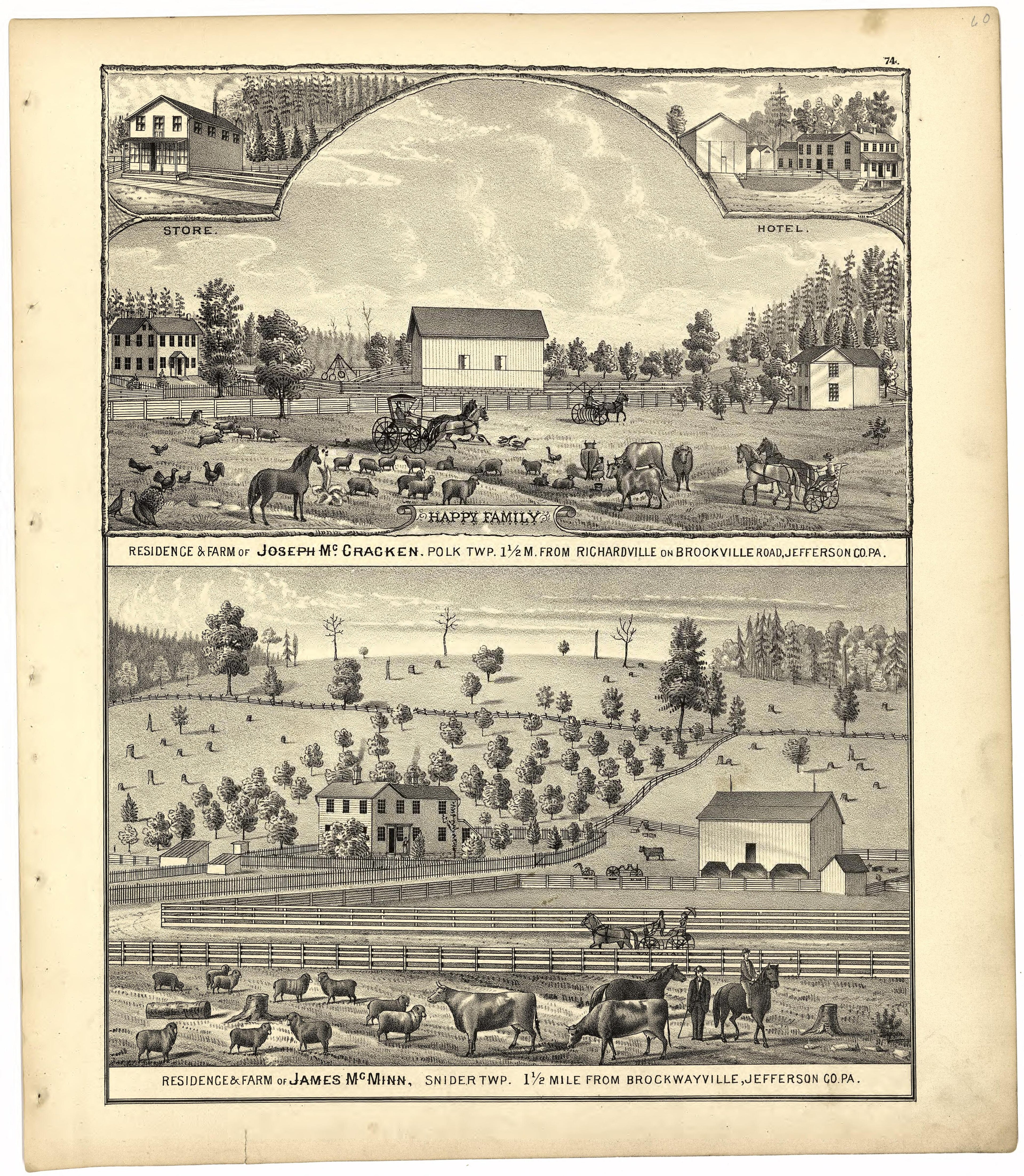 Illustrations of Residences from Caldwell&