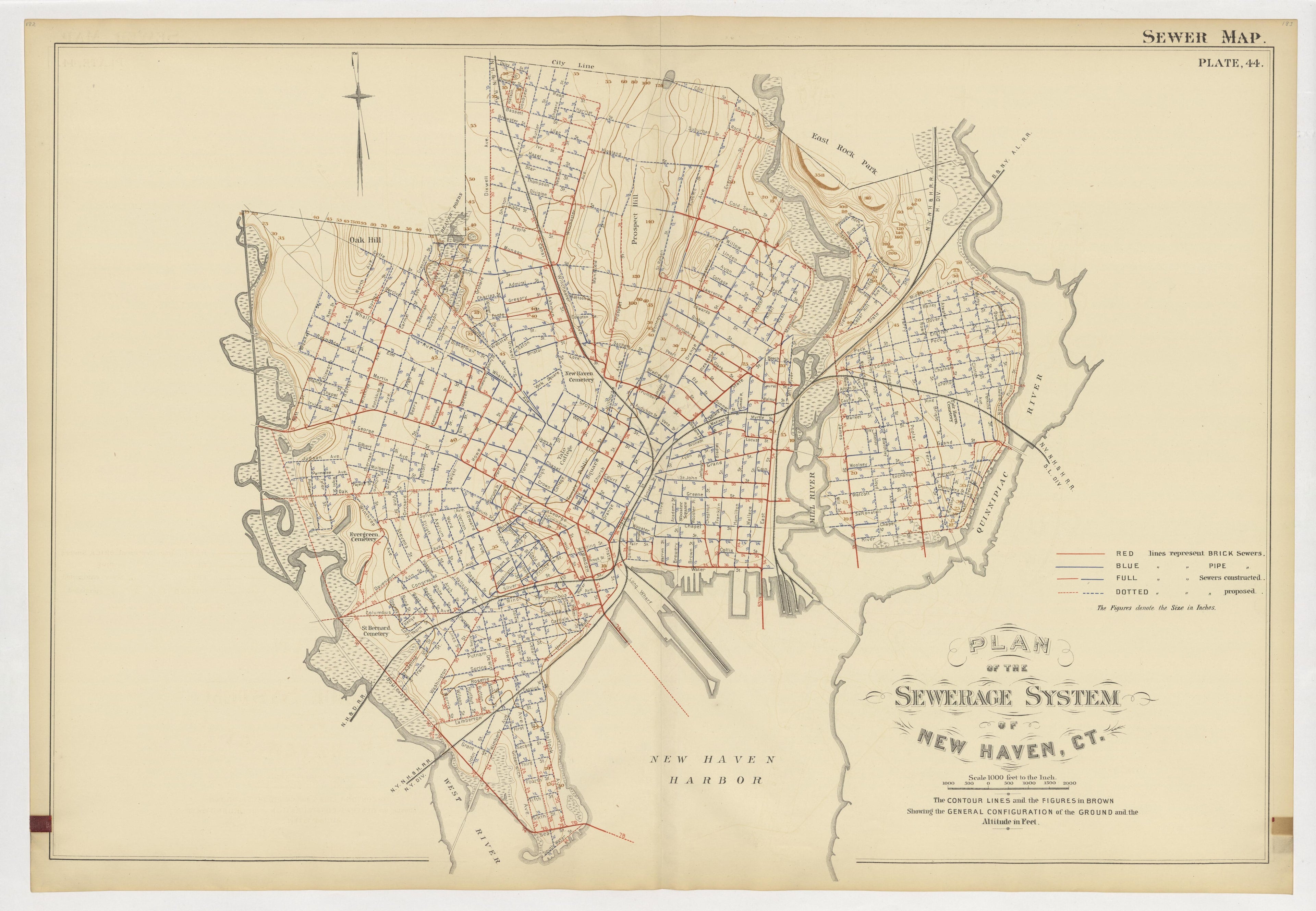 Image 48 of Atlas of City of New Haven, Connecticut... from Atlas of City of New Haven, Connecticut 1888 by Relic Map Company