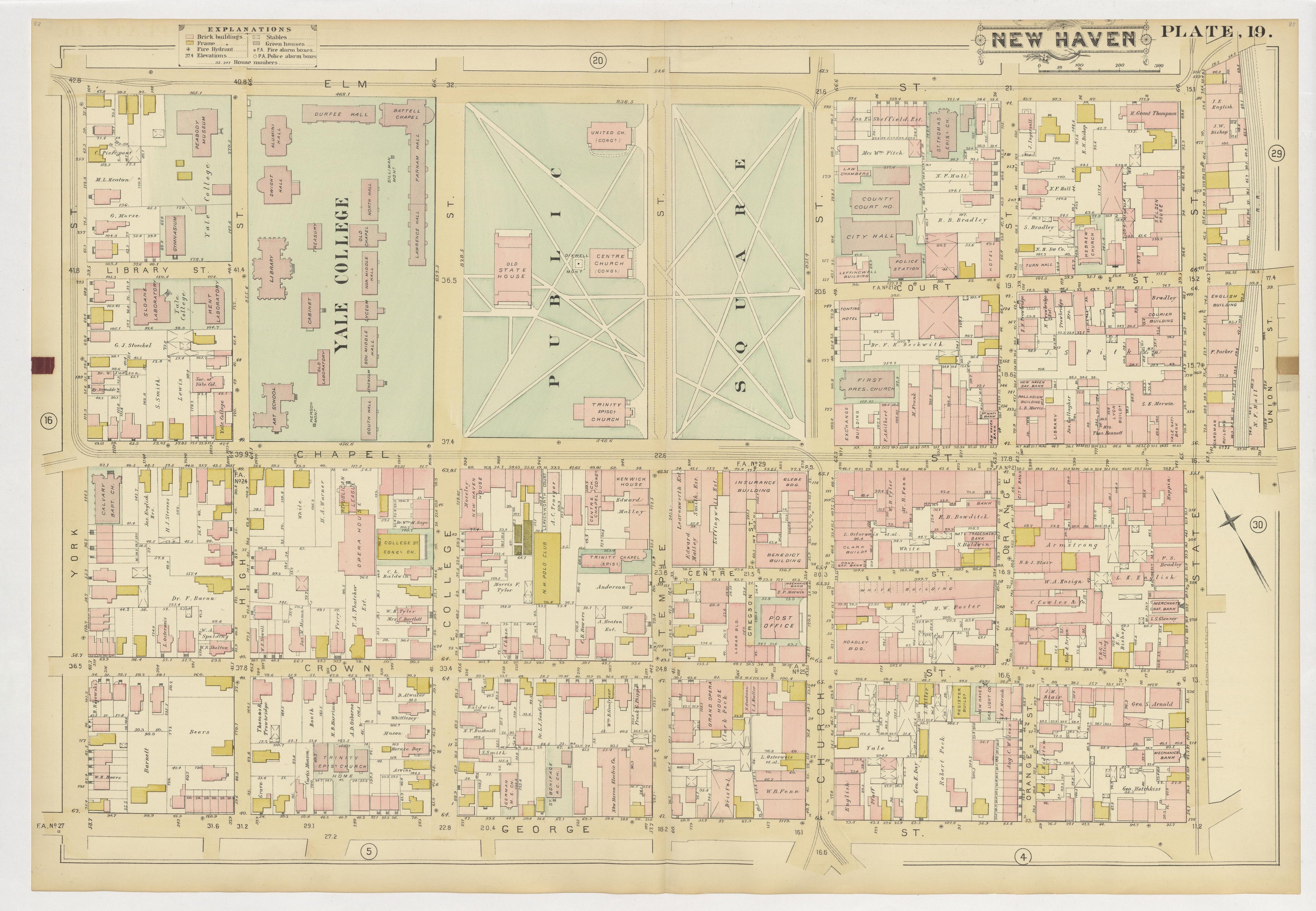 Image 23 of Atlas of City of New Haven, Connecticut... from Atlas of City of New Haven, Connecticut 1888 by Relic Map Company