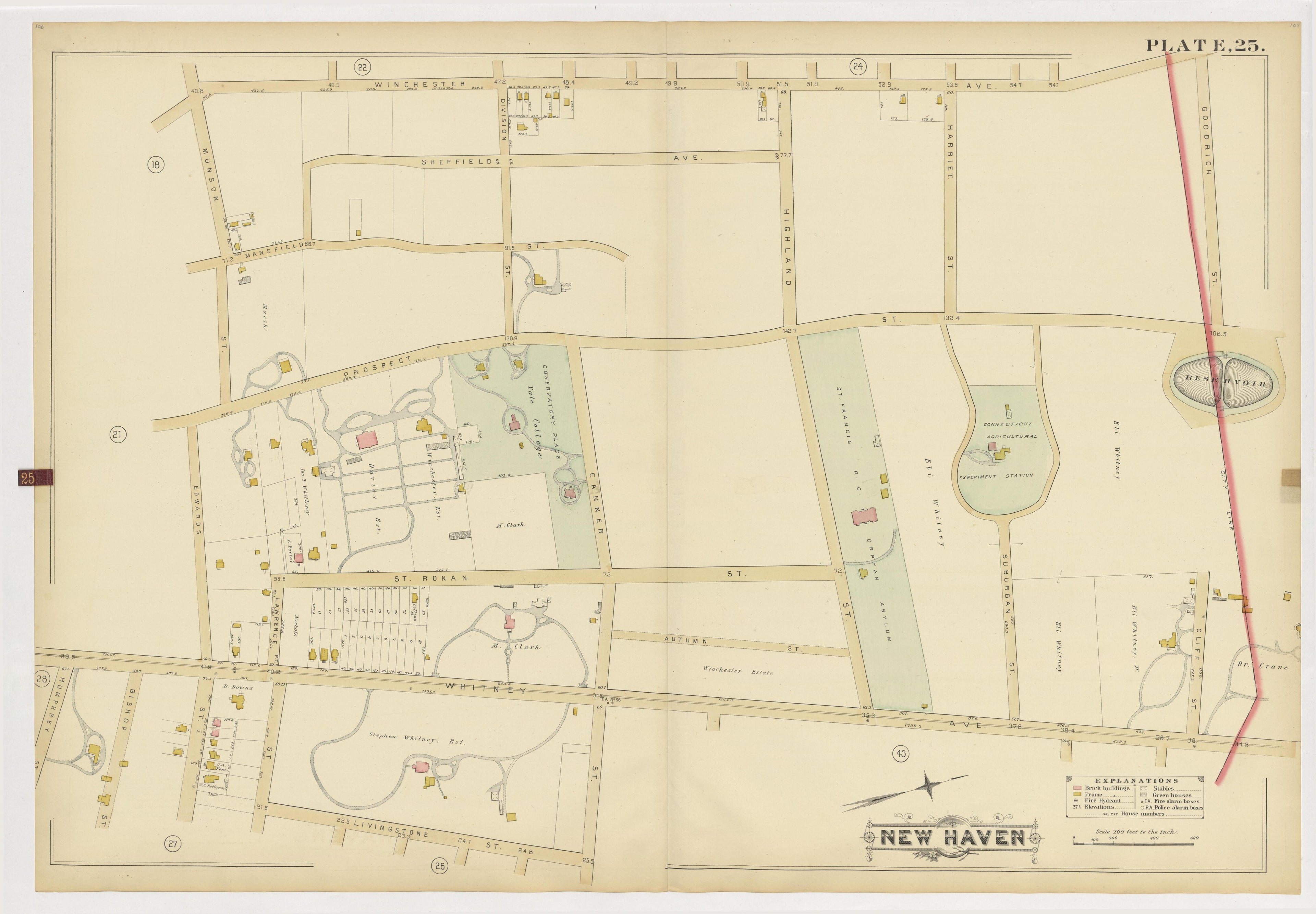 Image 29 of Atlas of City of New Haven, Connecticut... from Atlas of City of New Haven, Connecticut 1888 by Relic Map Company