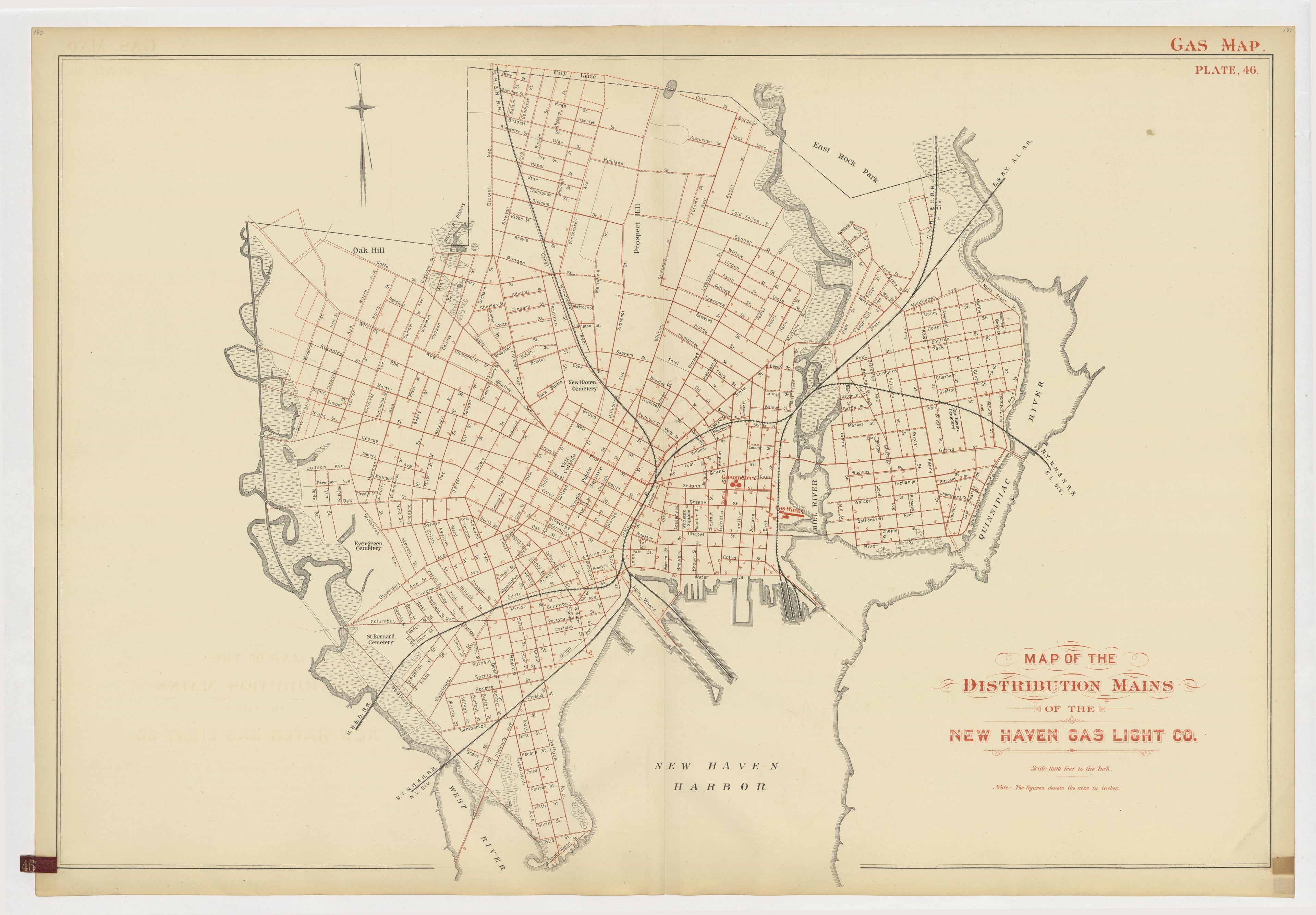 Image 50 of Atlas of City of New Haven, Connecticut... from Atlas of City of New Haven, Connecticut 1888 by Relic Map Company