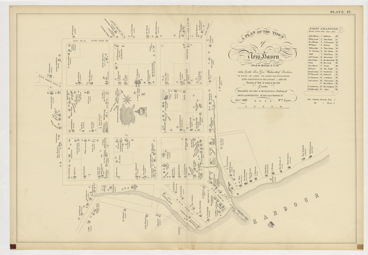 Image 51 of Atlas of City of New Haven, Connecticut... from Atlas of City of New Haven, Connecticut 1888 by Relic Map Company