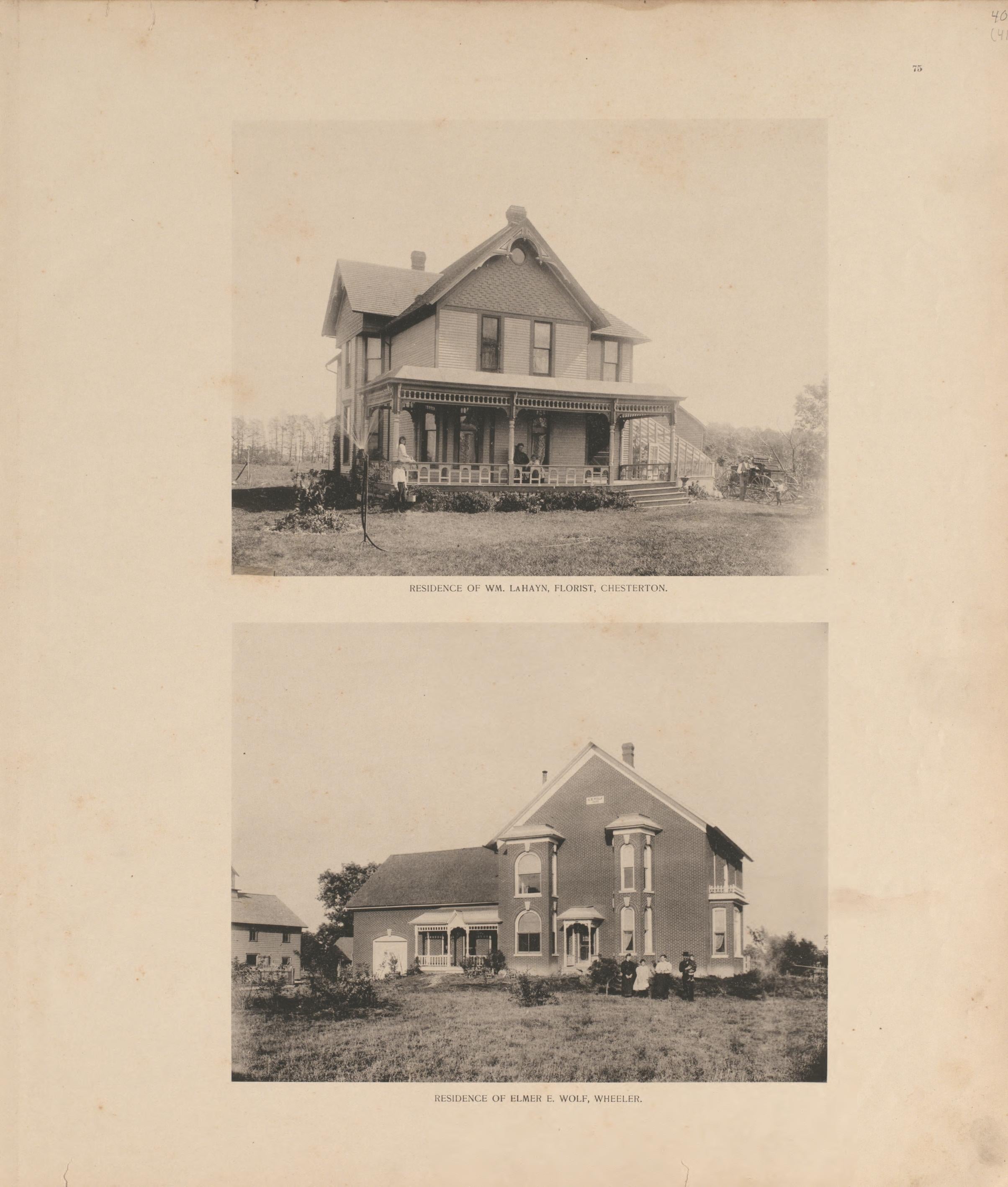 Views of Wolf and Lahayn Residence from Lee and Lee&