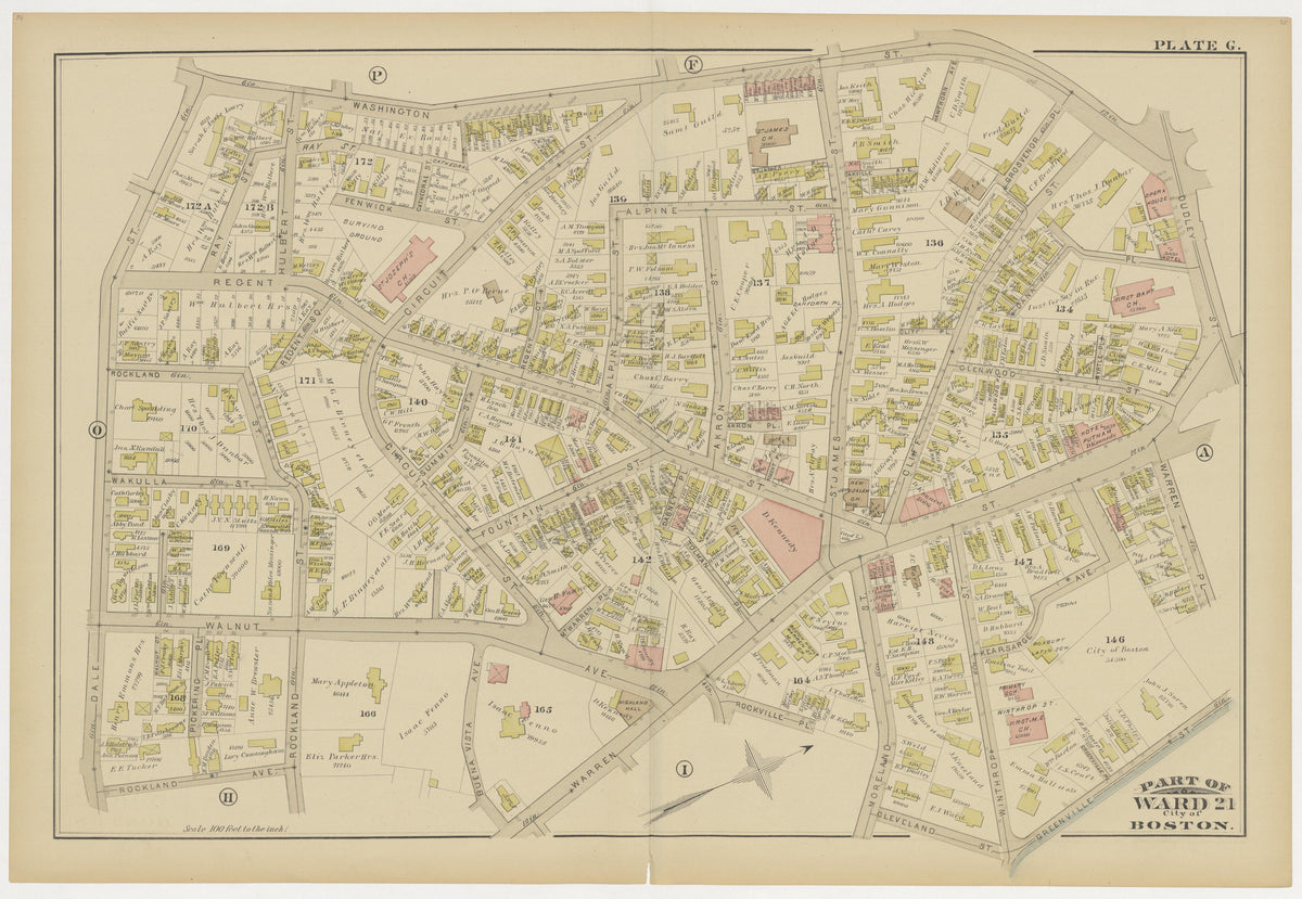 Image 10 of Atlas of the City of Boston ... from Atlas of the City of Boston 1883 by Relic Map Company