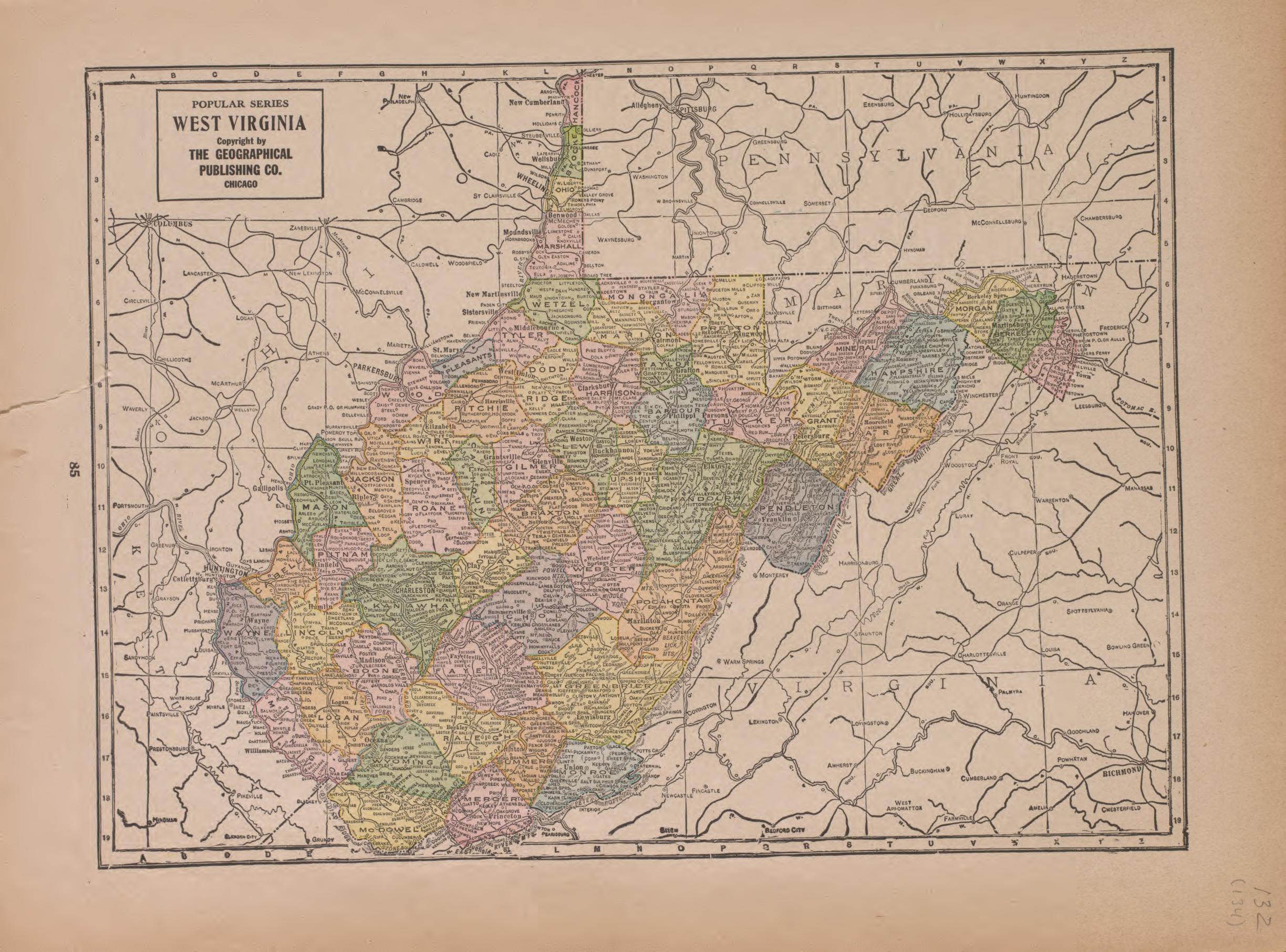 This old map of Iowa, Plymouth County, was created by Anderson Publishing Company|Burgoyne, Alan H. (Alan Hughes)|James, George Wharton|Peake, Elmore Elliott in 1921