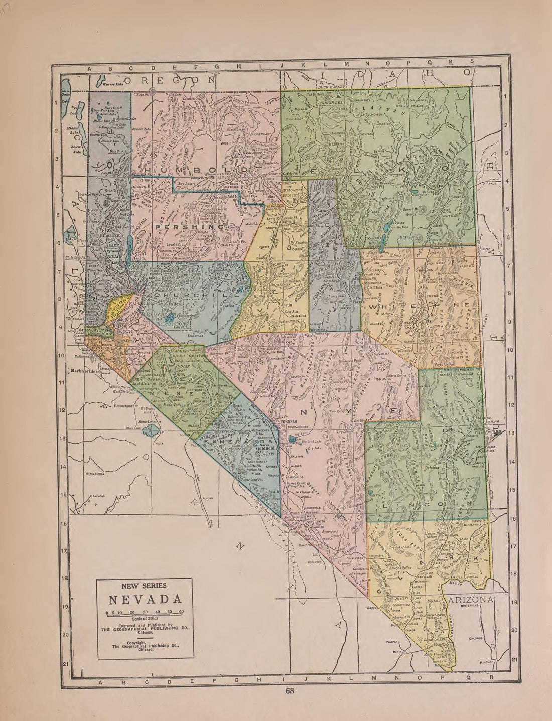 This old map of Iowa, Plymouth County, was created by Anderson Publishing Company|Burgoyne, Alan H. (Alan Hughes)|James, George Wharton|Peake, Elmore Elliott in 1921