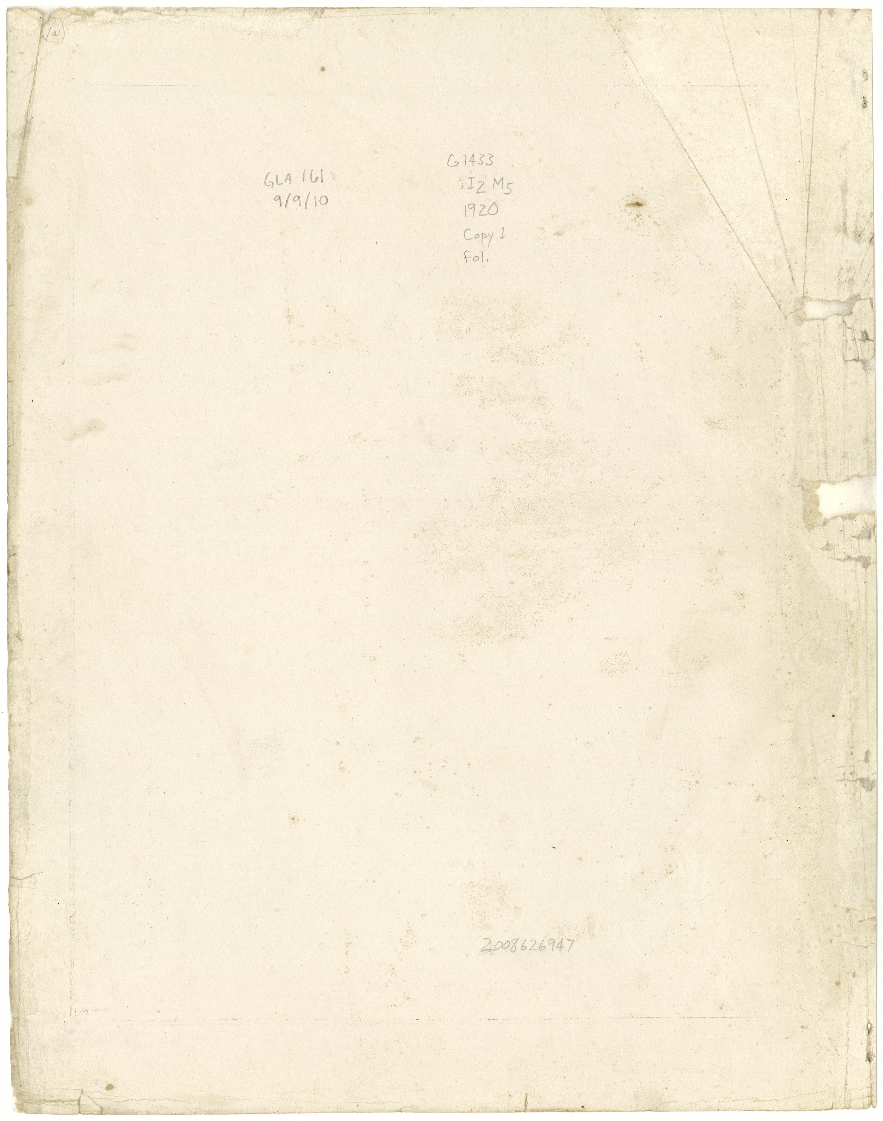 Blank from Atlas of Ida County, Iowa 1920 by Relic Map Company