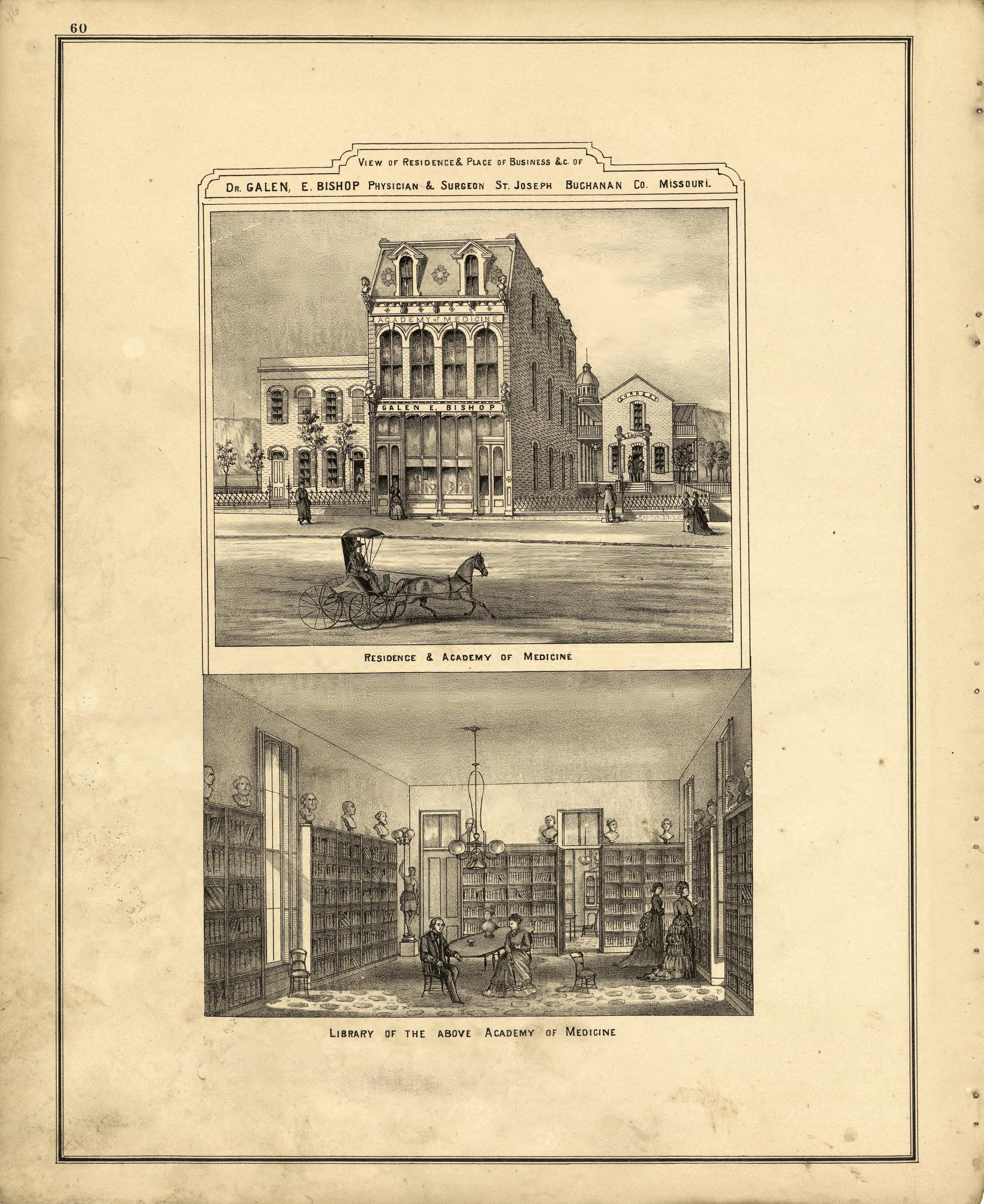 This old map of Holt County, Missouri, was created by Brink, McDonough & Co in 1877