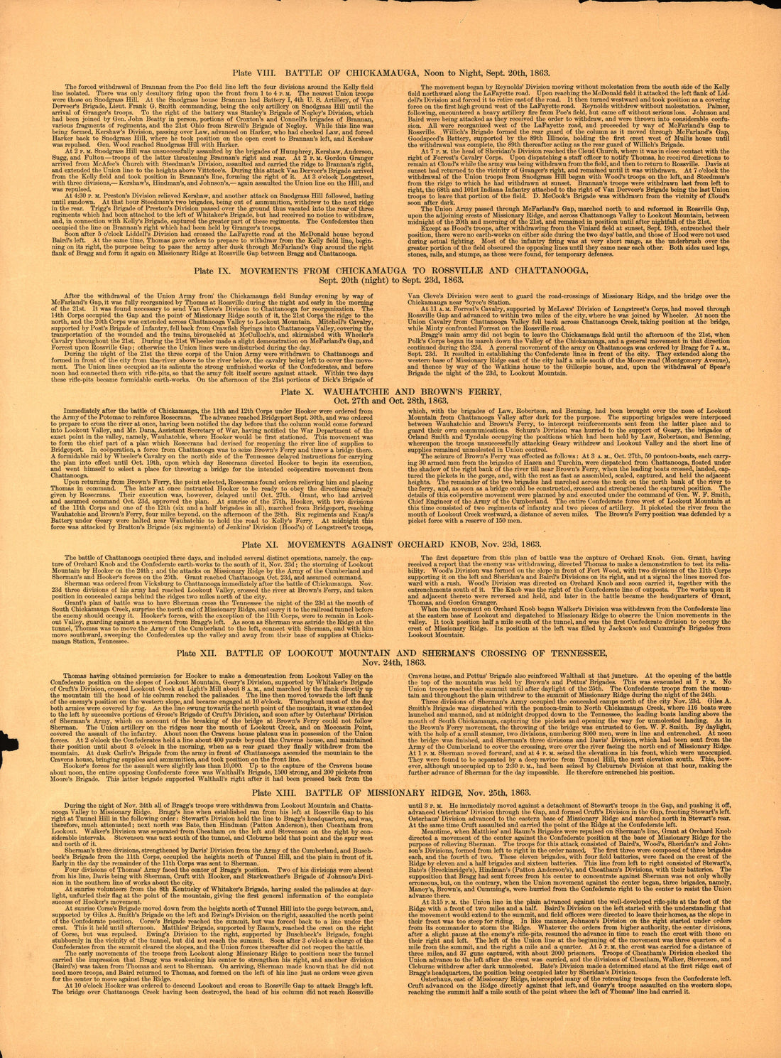 This old map of Chattanooga, Chickamauga, Georgia, Tennessee, was created by United States. Chickamauga and Chattanooga National Park Commission in 1901