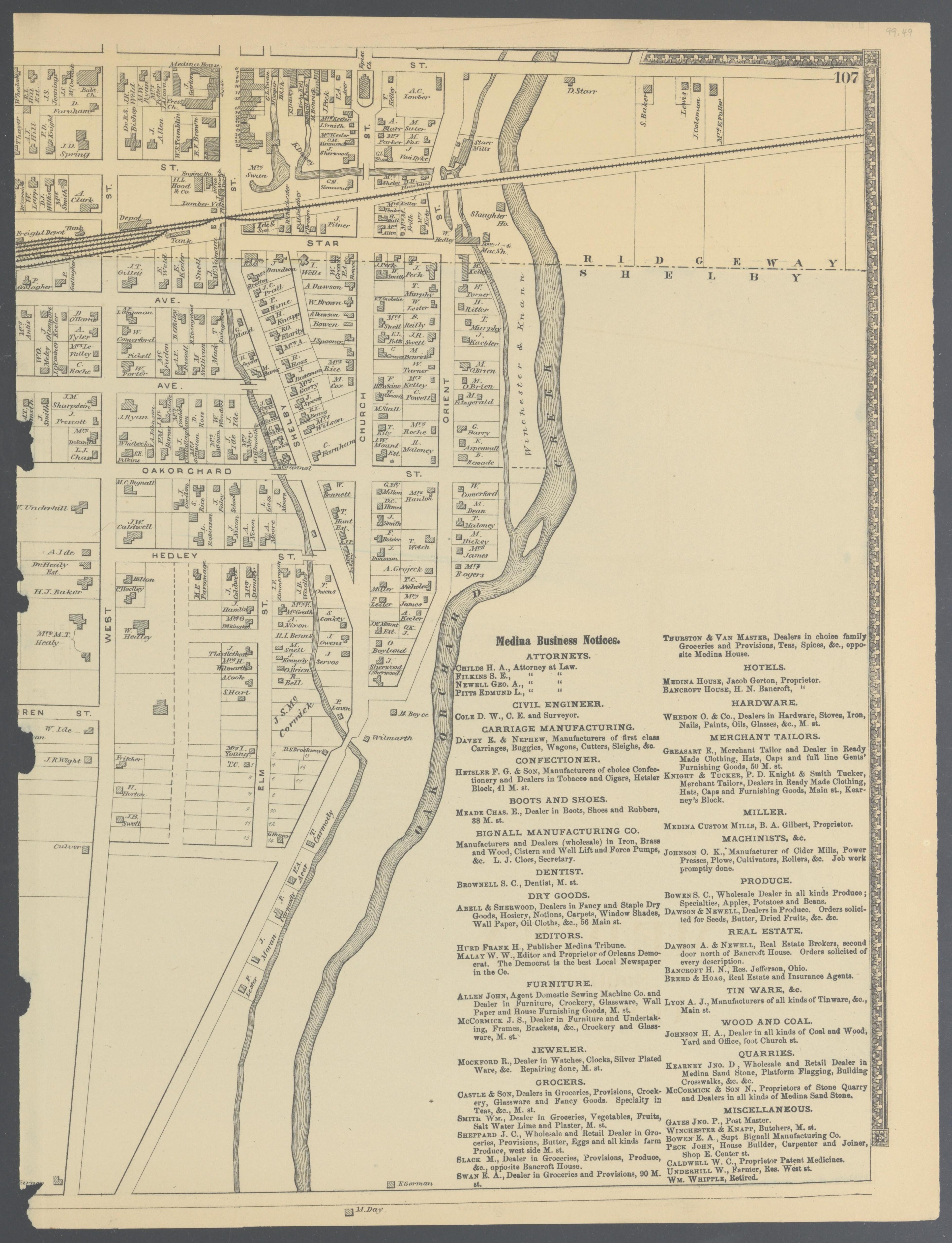 Image 51 of Atlas of Niagara and Orleans Counties, New York from Atlas of Niagara and Orleans Counties, New York : from Actual Surveys and Official Records 1875 by Relic Map Company