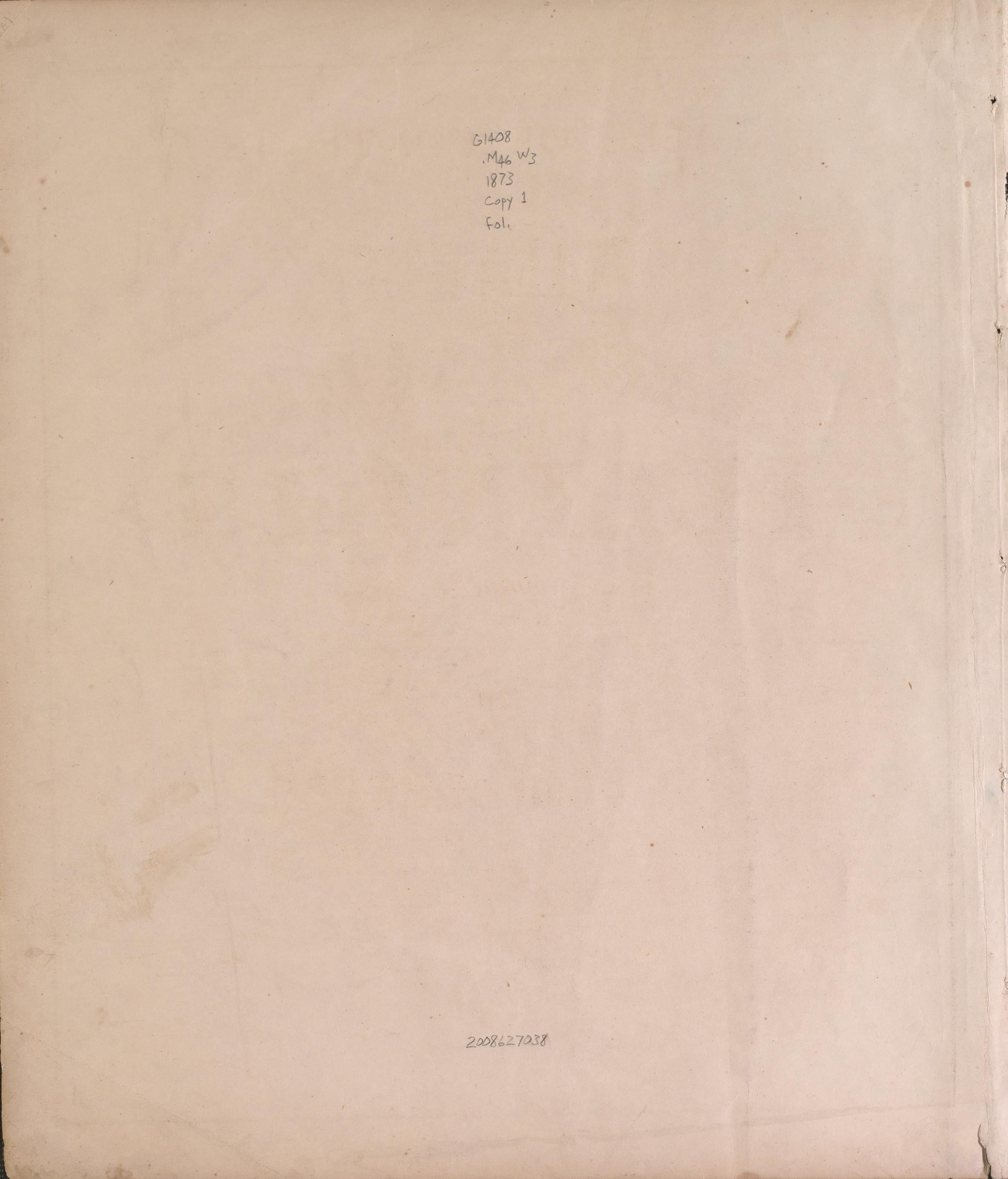 Endpage from Atlas of Marshall County and the State of Illinois : to Which Is Added an Atlas of the United States, Maps of the Hemispheres &c. &c. &c 1870 by Relic Map Company