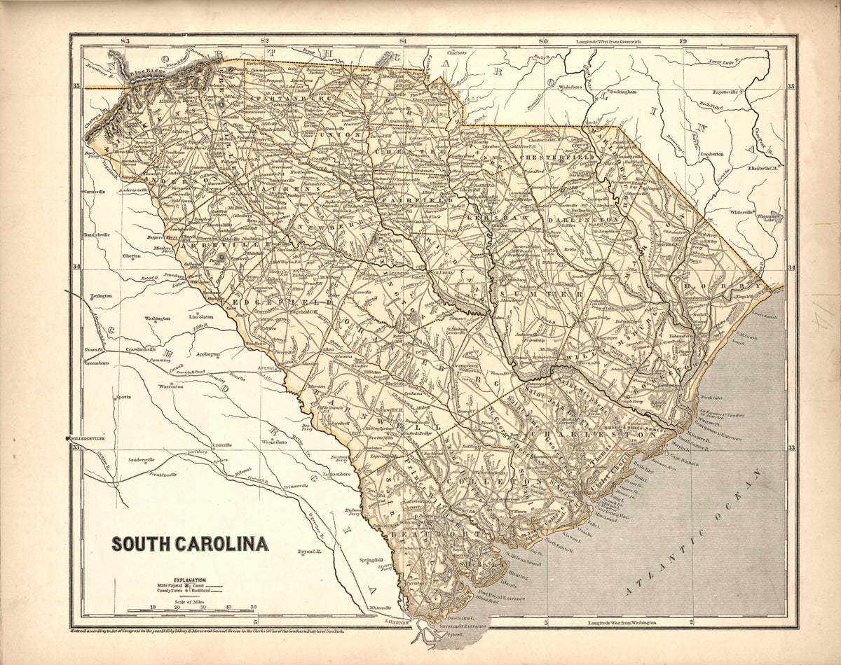 South Carolina from Morse&