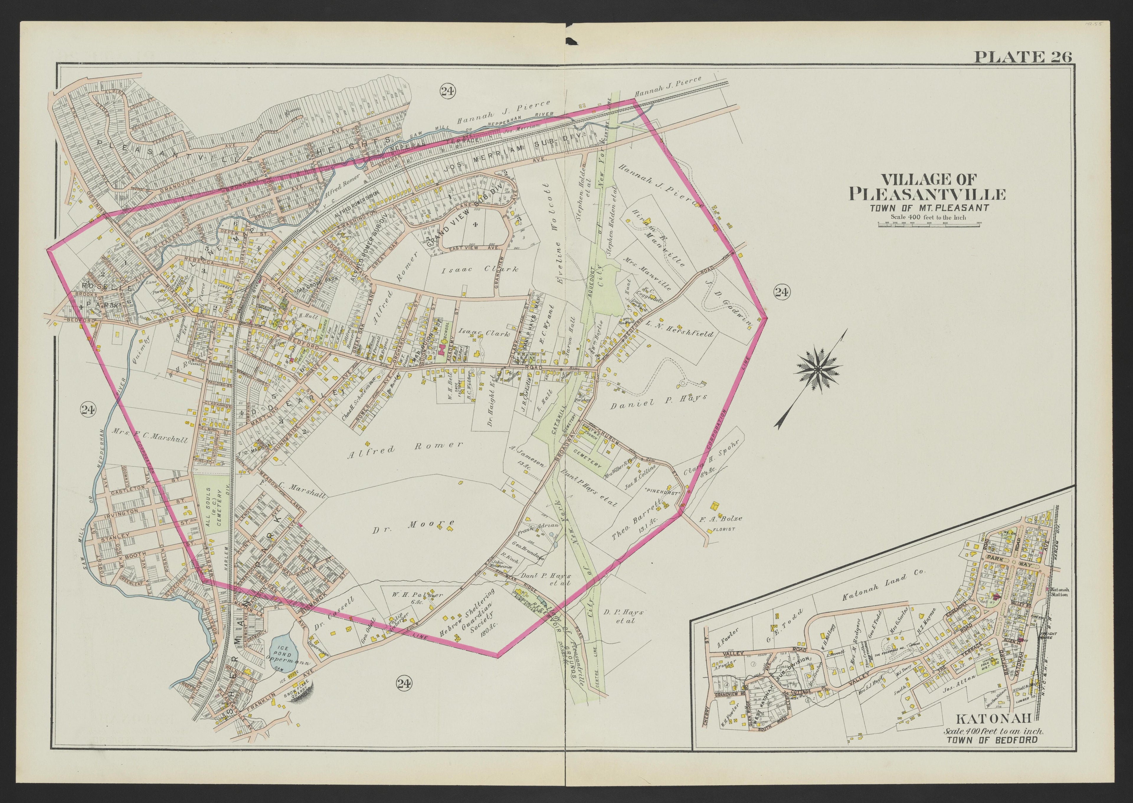 Image 30 of Atlas of Westchester County, New York from Atlas of Westchester County, New York : from Actual Surveys and Official Plans 1911 by Relic Map Company