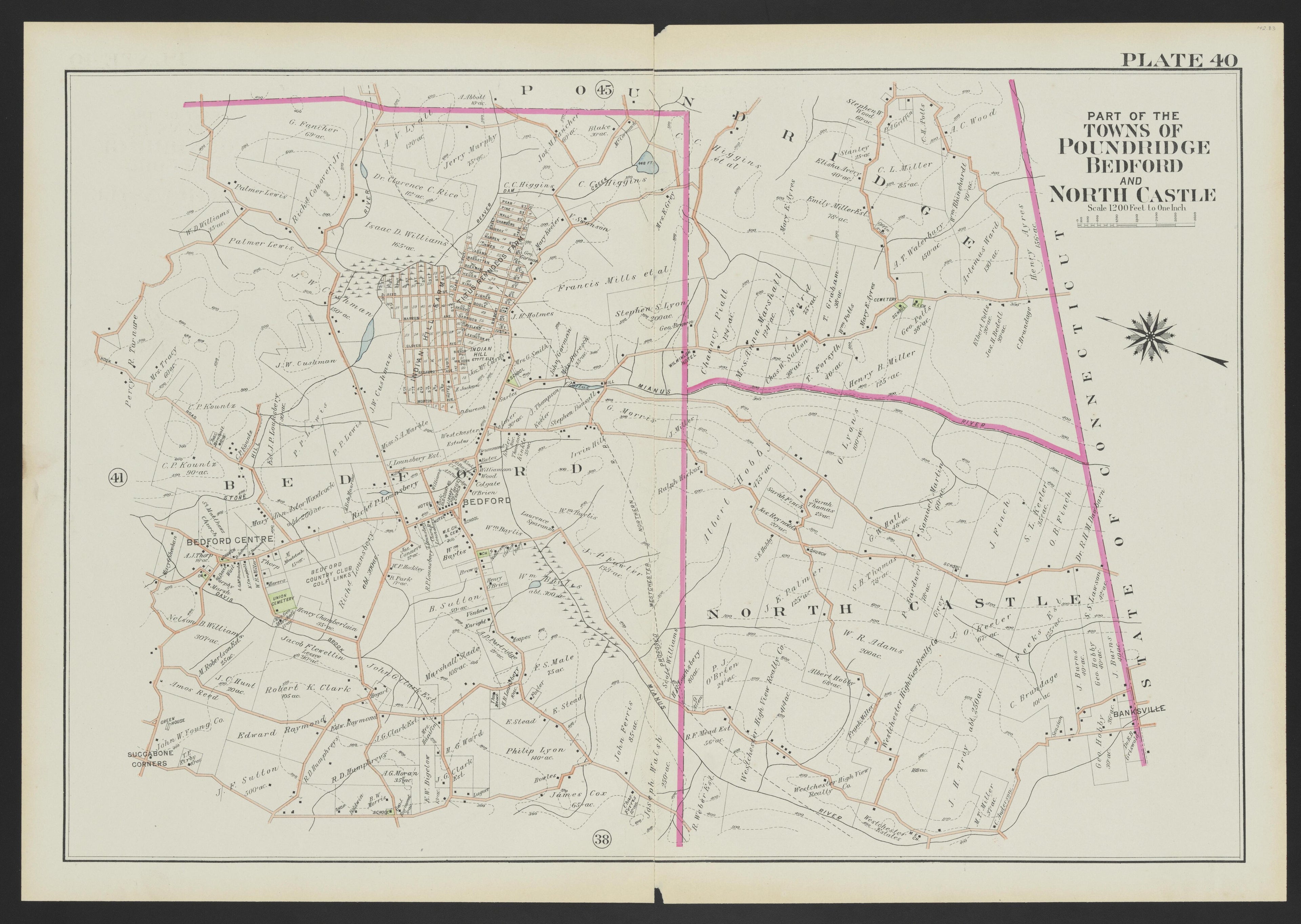 Image 44 of Atlas of Westchester County, New York from Atlas of Westchester County, New York : from Actual Surveys and Official Plans 1911 by Relic Map Company