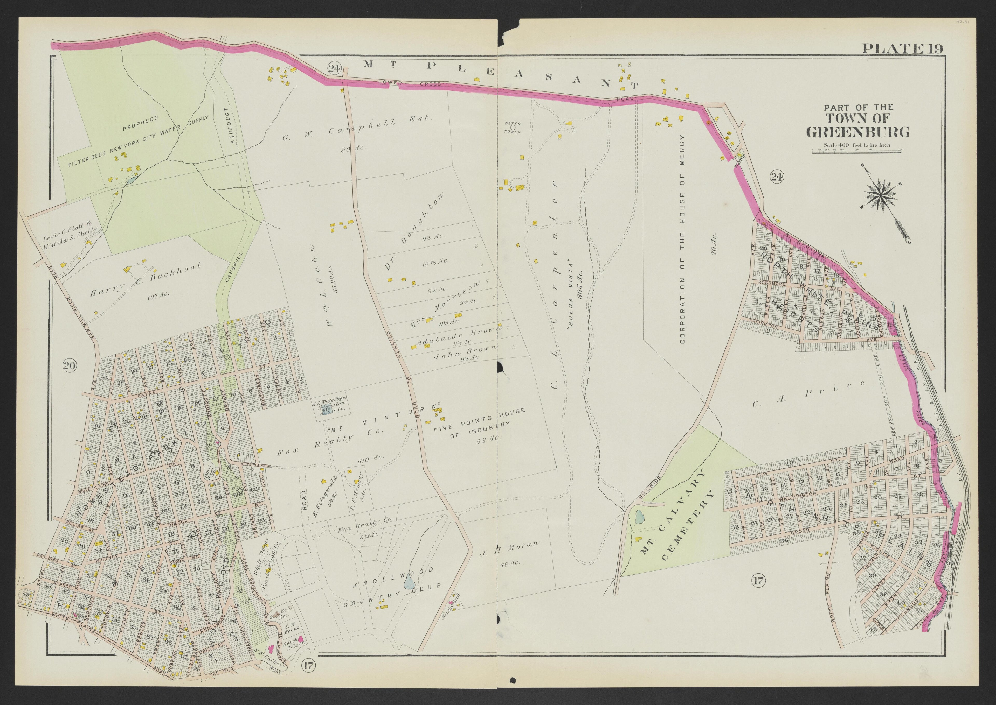 Image 23 of Atlas of Westchester County, New York from Atlas of Westchester County, New York : from Actual Surveys and Official Plans 1911 by Relic Map Company