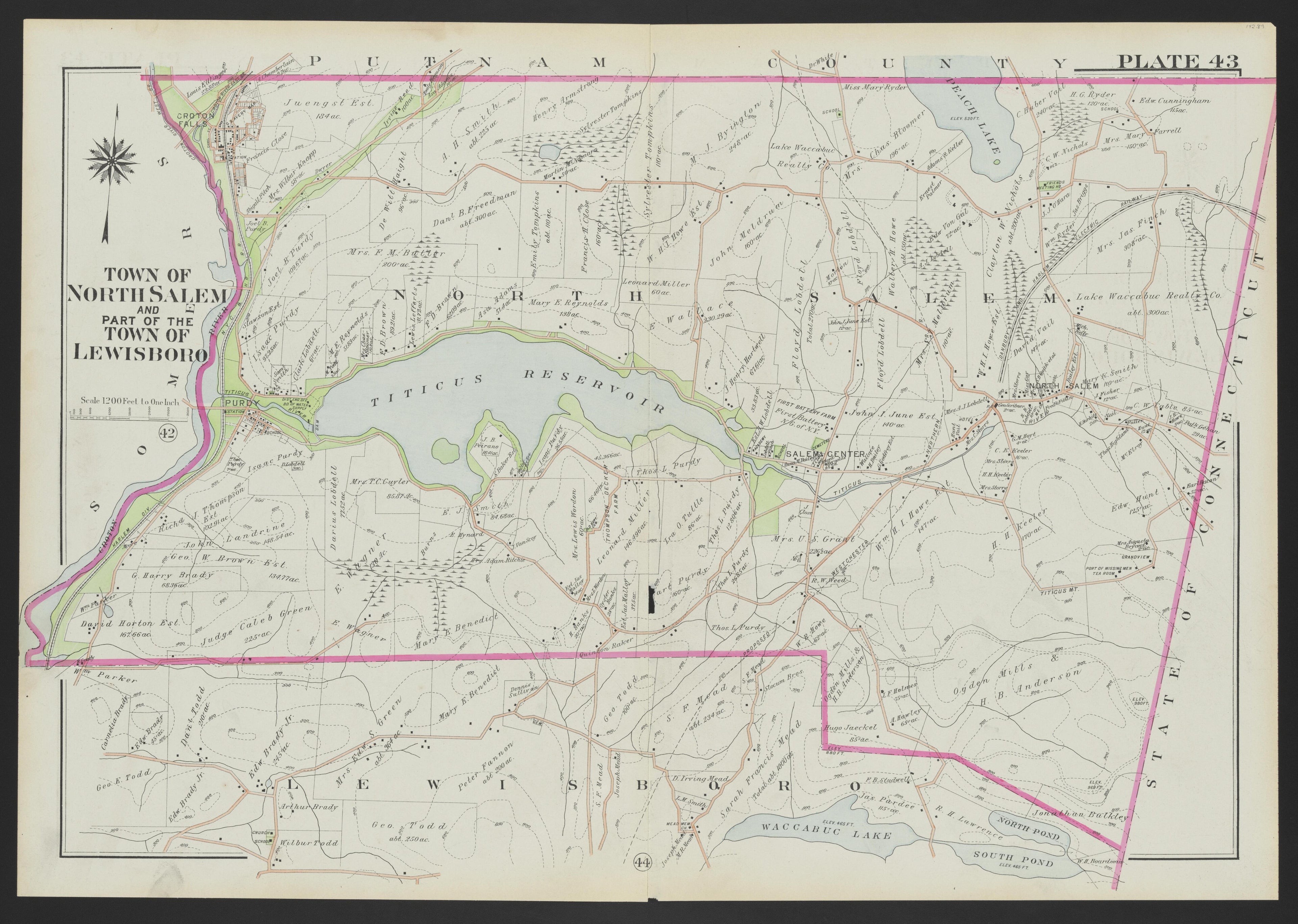Image 47 of Atlas of Westchester County, New York from Atlas of Westchester County, New York : from Actual Surveys and Official Plans 1911 by Relic Map Company