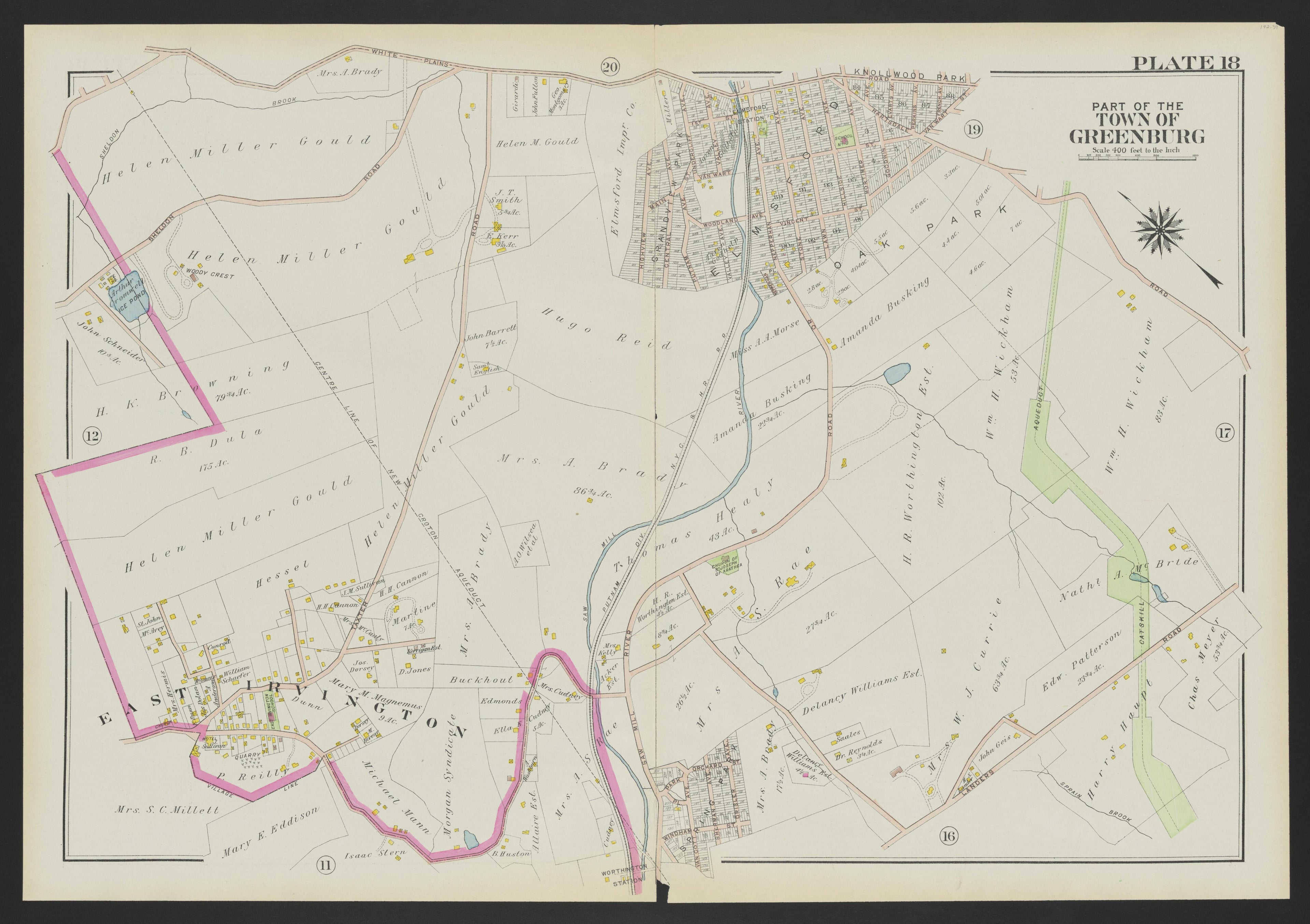 Image 22 of Atlas of Westchester County, New York from Atlas of Westchester County, New York : from Actual Surveys and Official Plans 1911 by Relic Map Company