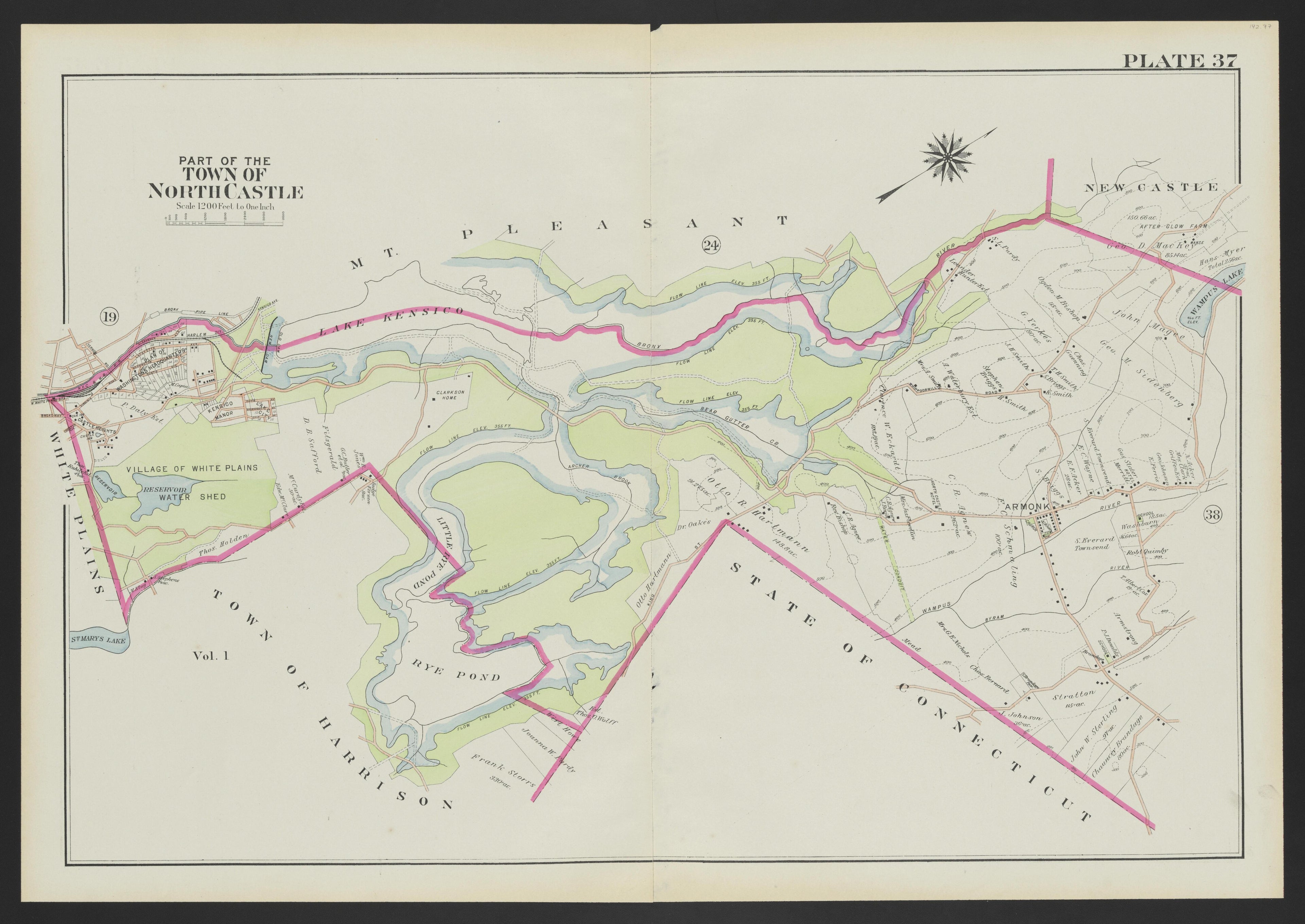 Image 41 of Atlas of Westchester County, New York from Atlas of Westchester County, New York : from Actual Surveys and Official Plans 1911 by Relic Map Company