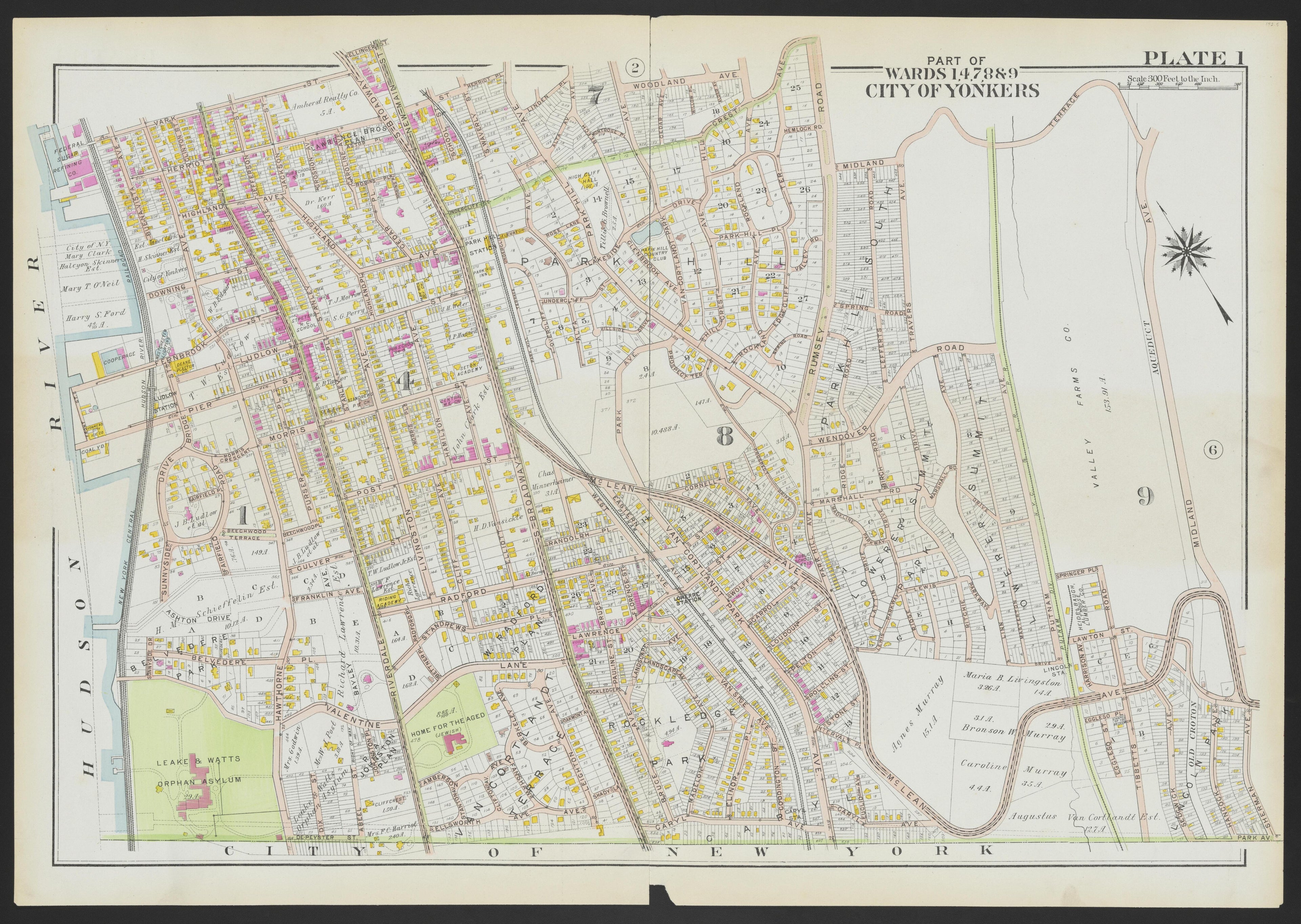 Image 5 of Atlas of Westchester County, New York from Atlas of Westchester County, New York : from Actual Surveys and Official Plans 1911 by Relic Map Company