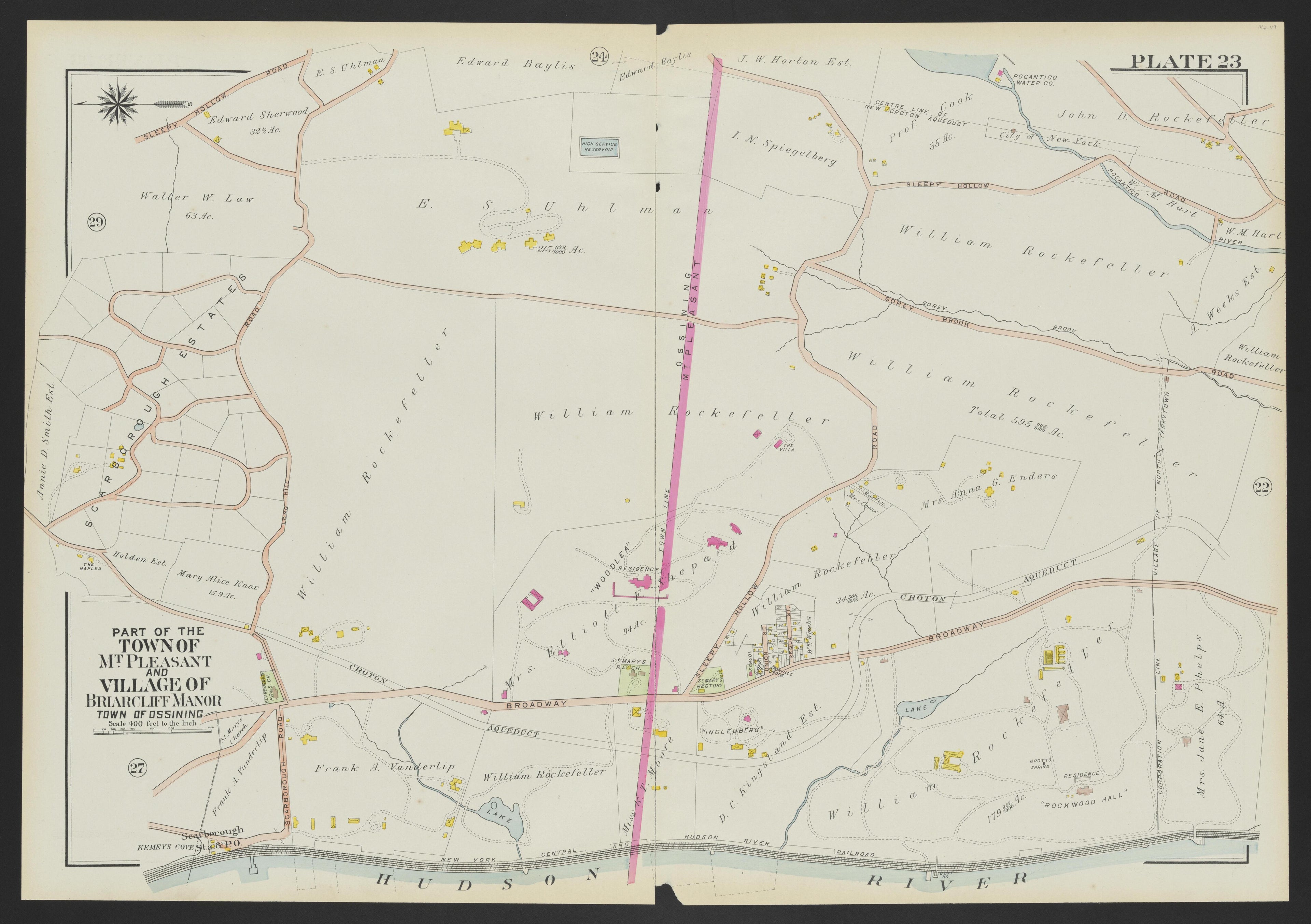 Image 27 of Atlas of Westchester County, New York from Atlas of Westchester County, New York : from Actual Surveys and Official Plans 1911 by Relic Map Company