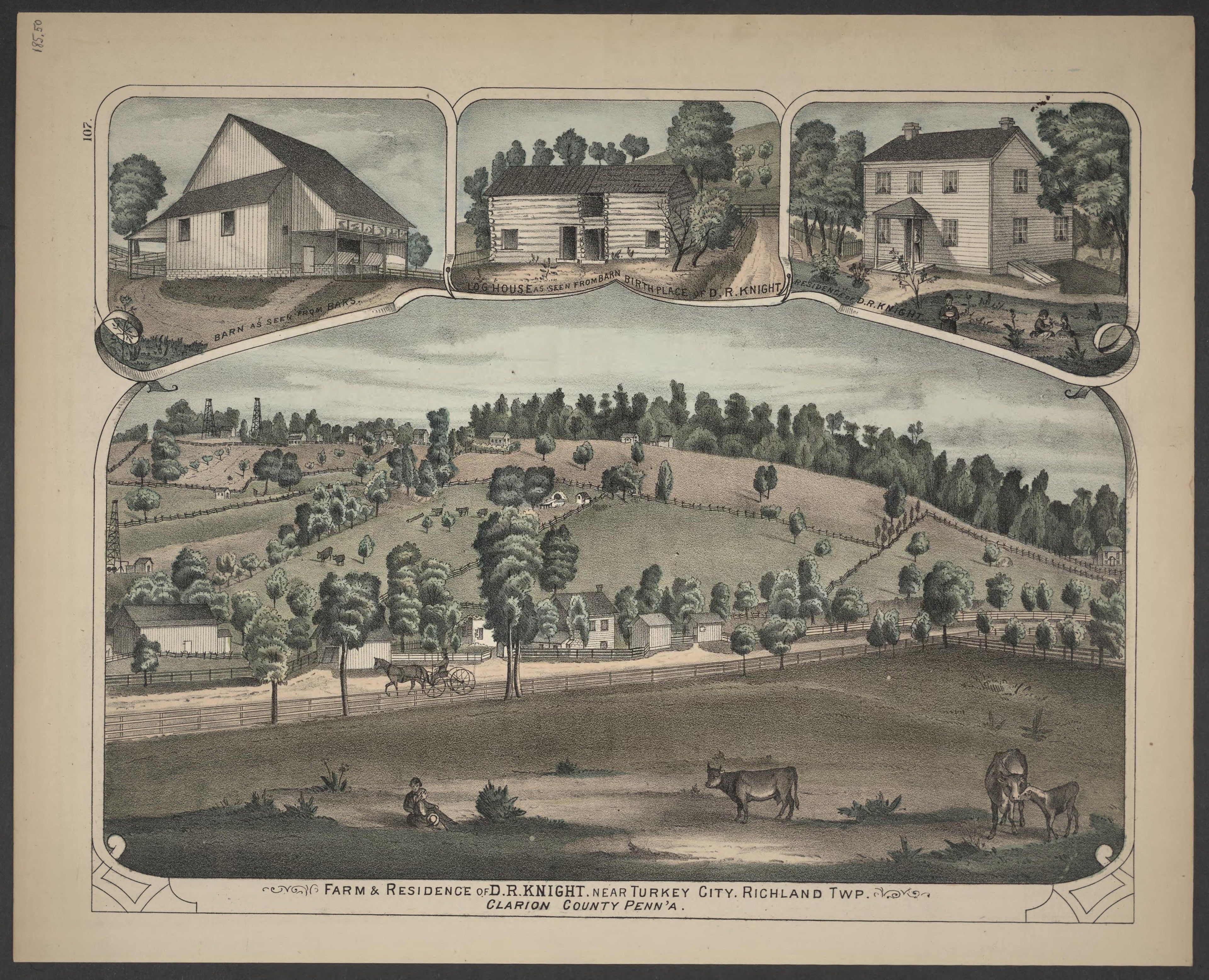 D.R. Knight Residence from Caldwell&
