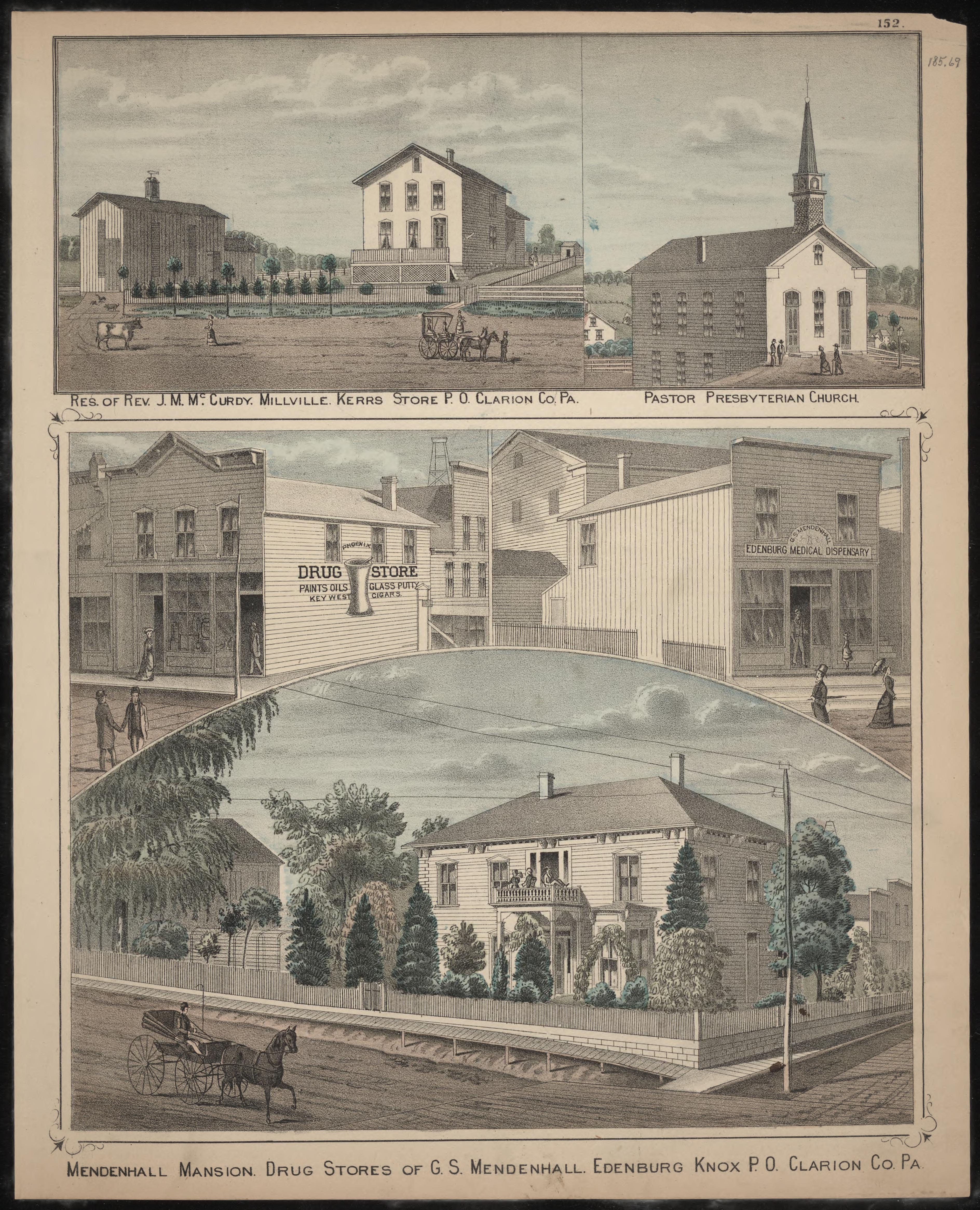 J.M. McCrudy and G.S. Mendenhall Residences from Caldwell&